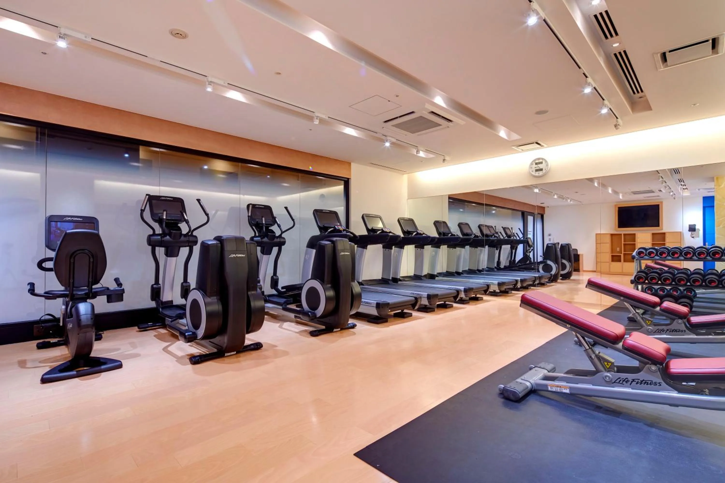 Fitness centre/facilities in Okinawa Harborview Hotel