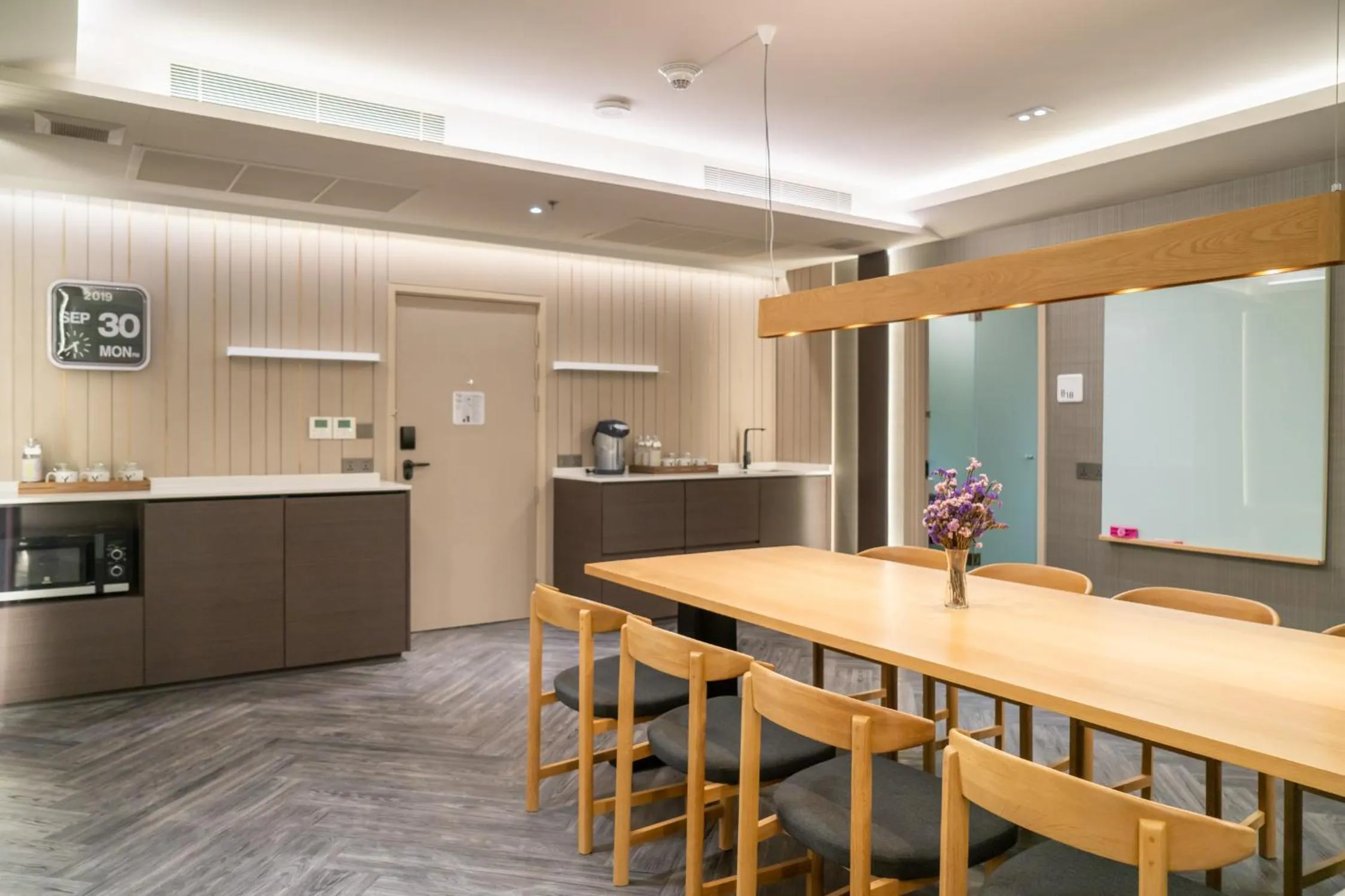 Kitchen or kitchenette in Triple Y Hotel