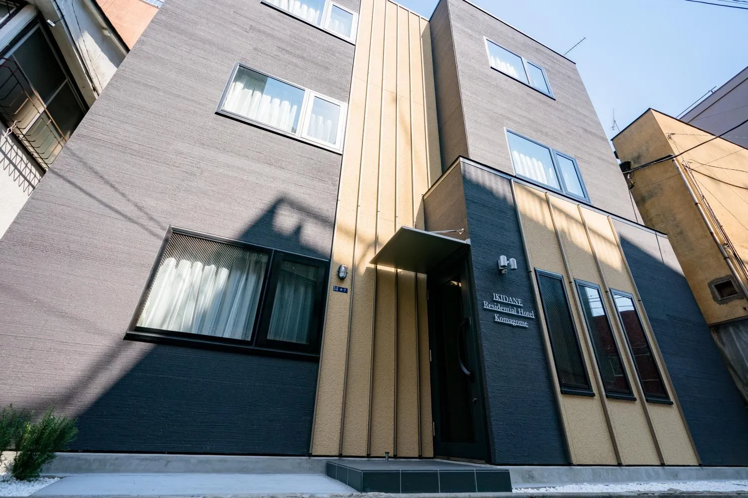 Property building in IKIDANE Residential Hotel Komagome