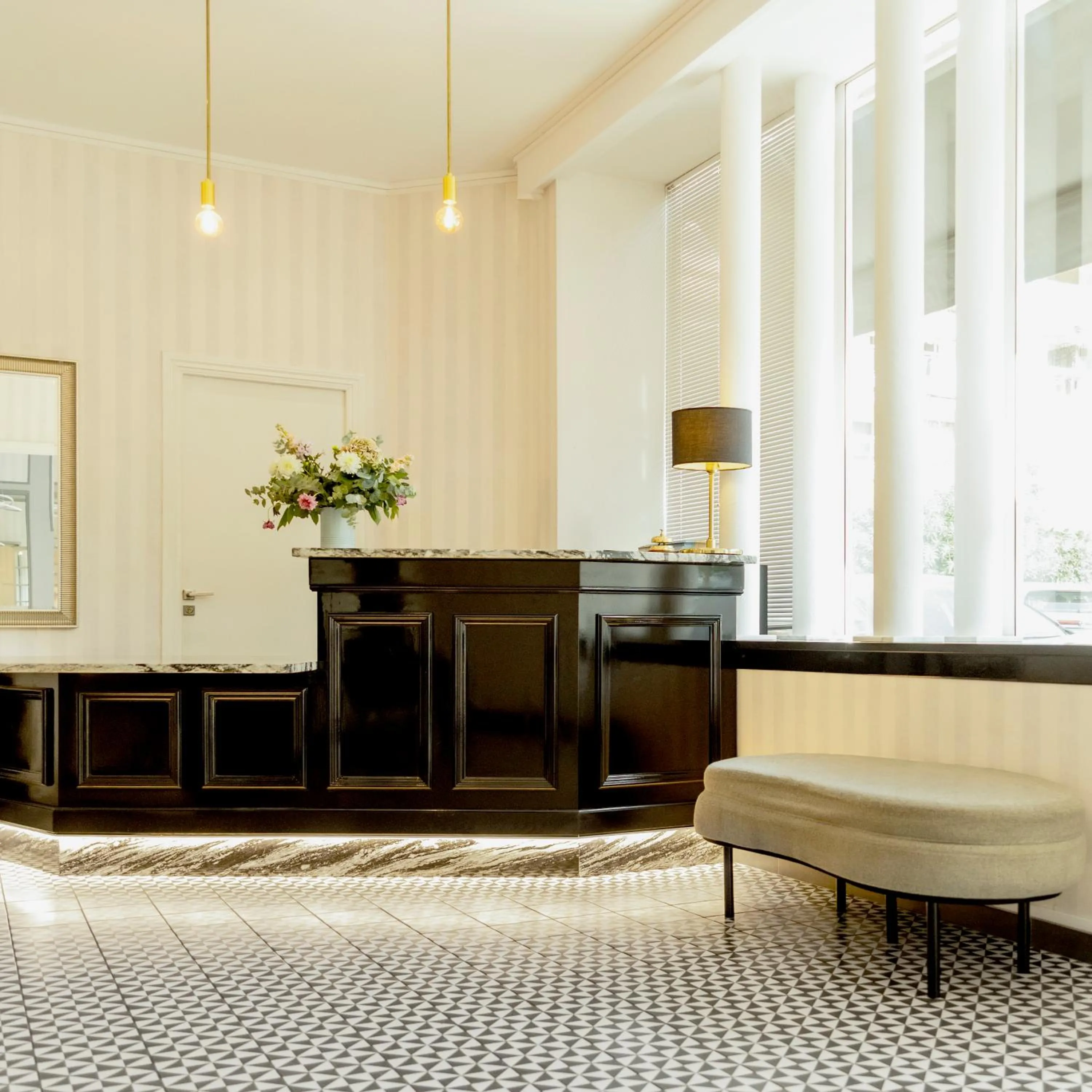 Lobby or reception in Hotel Aria