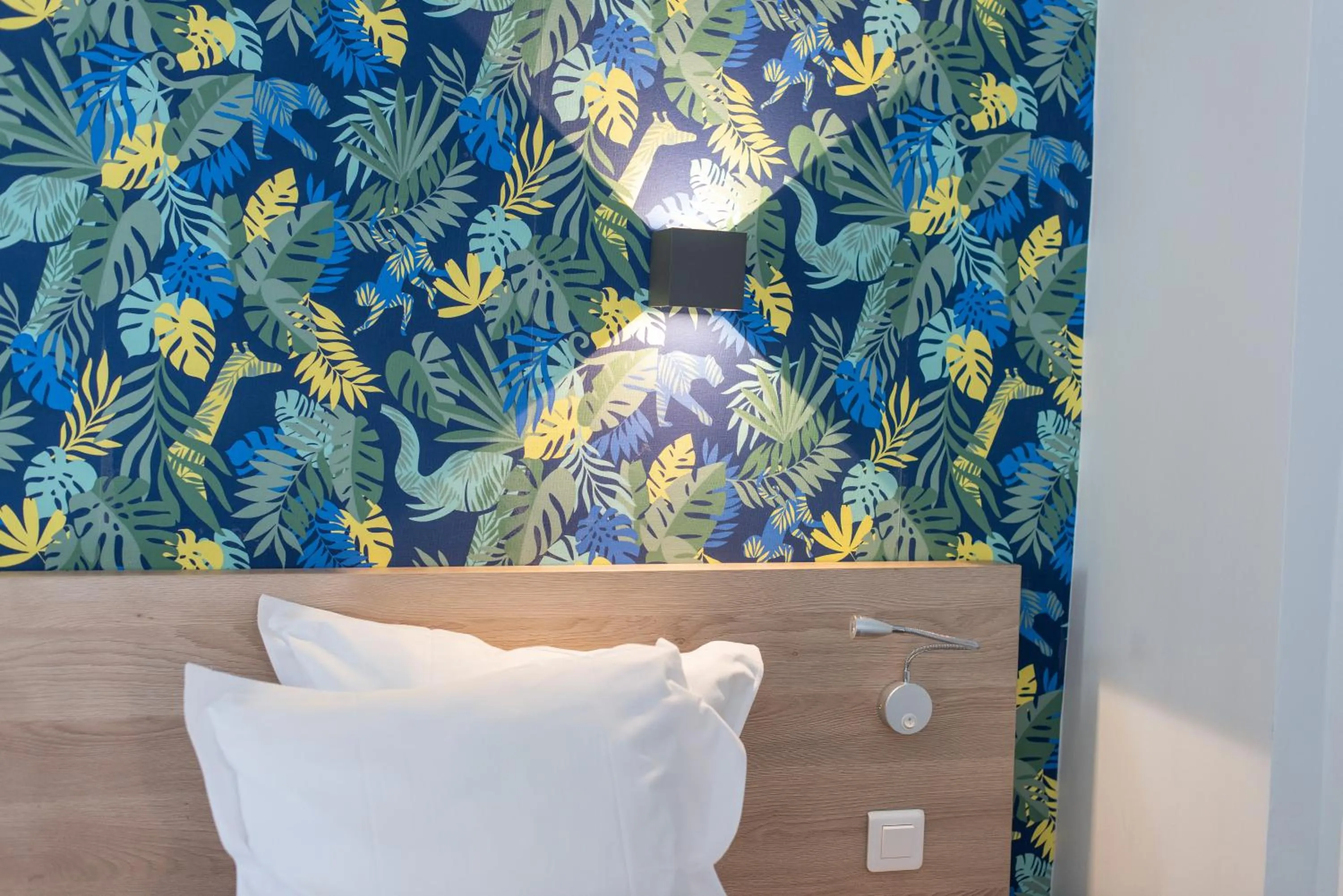 Decorative detail in Hotel Aria