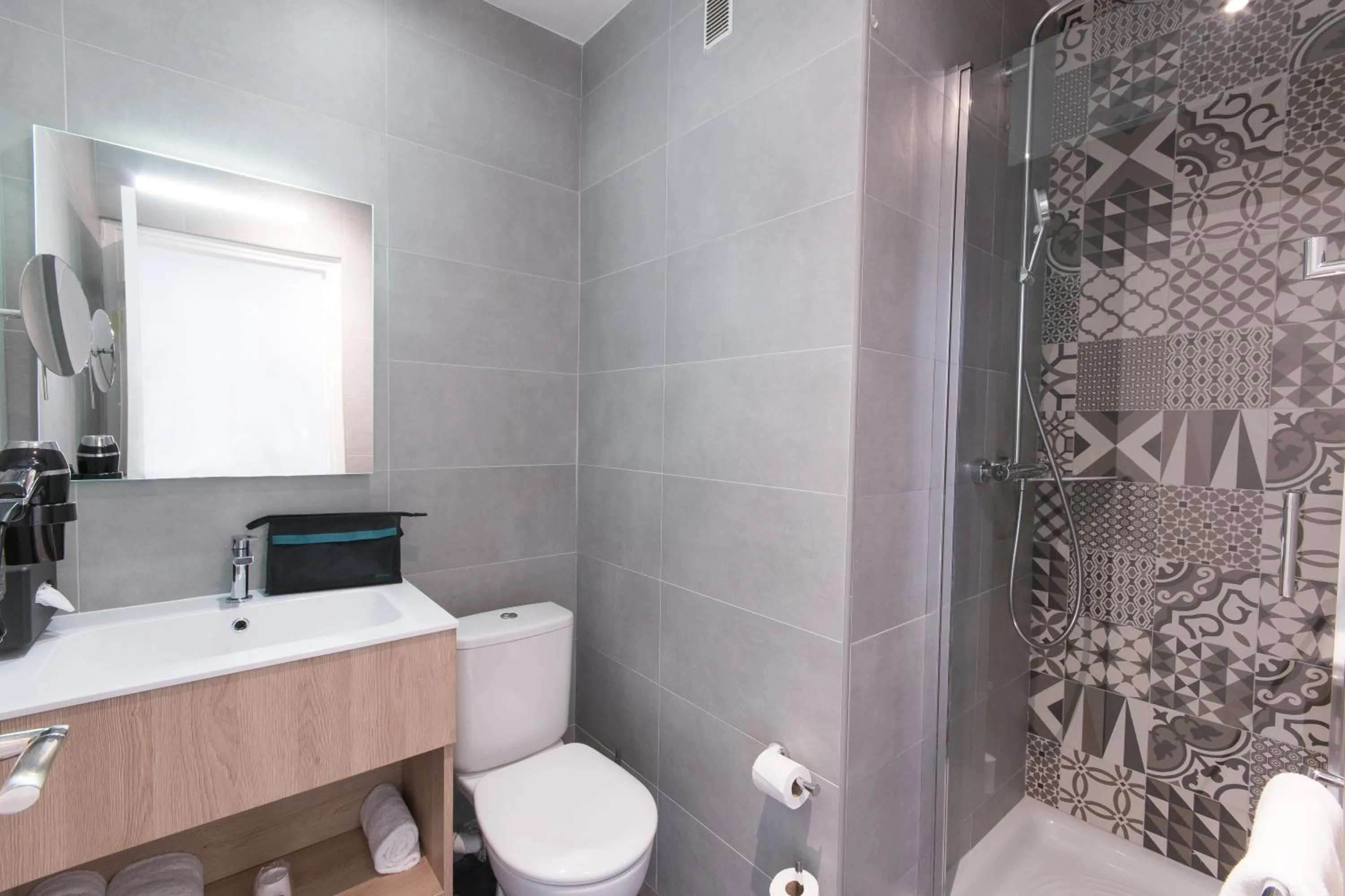 Bathroom in Hotel Aria