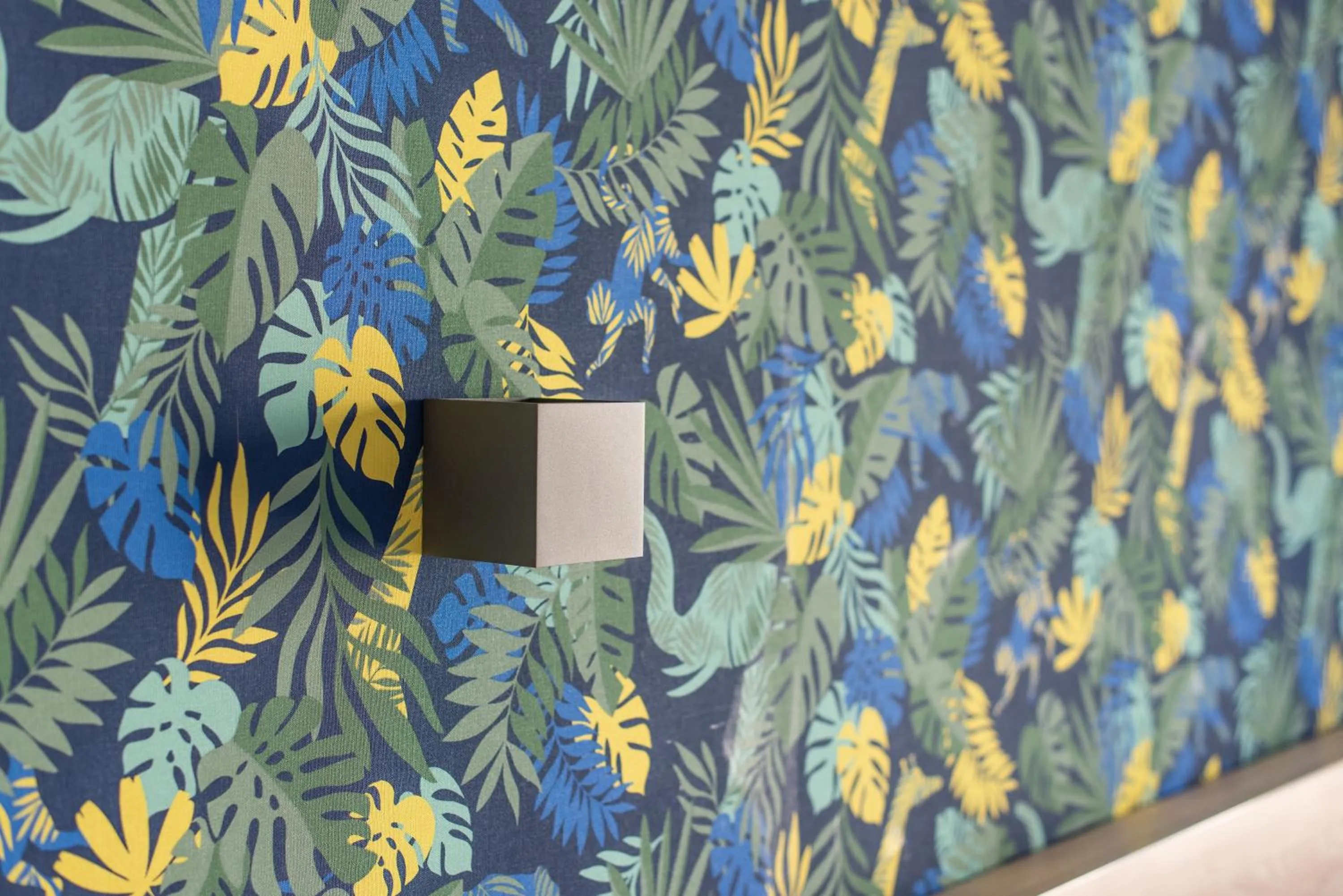 Decorative detail in Hotel Aria