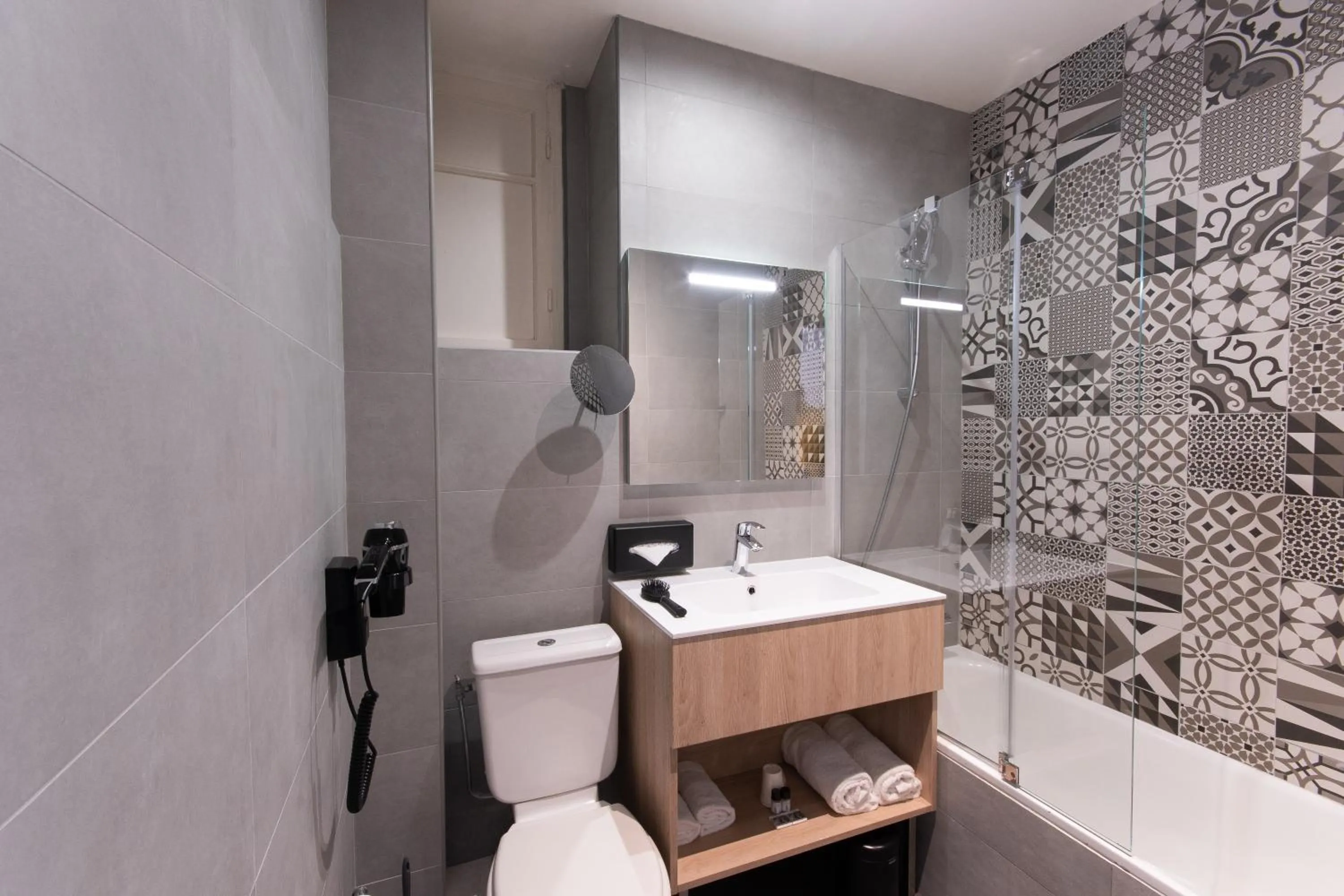 Bathroom in Hotel Aria