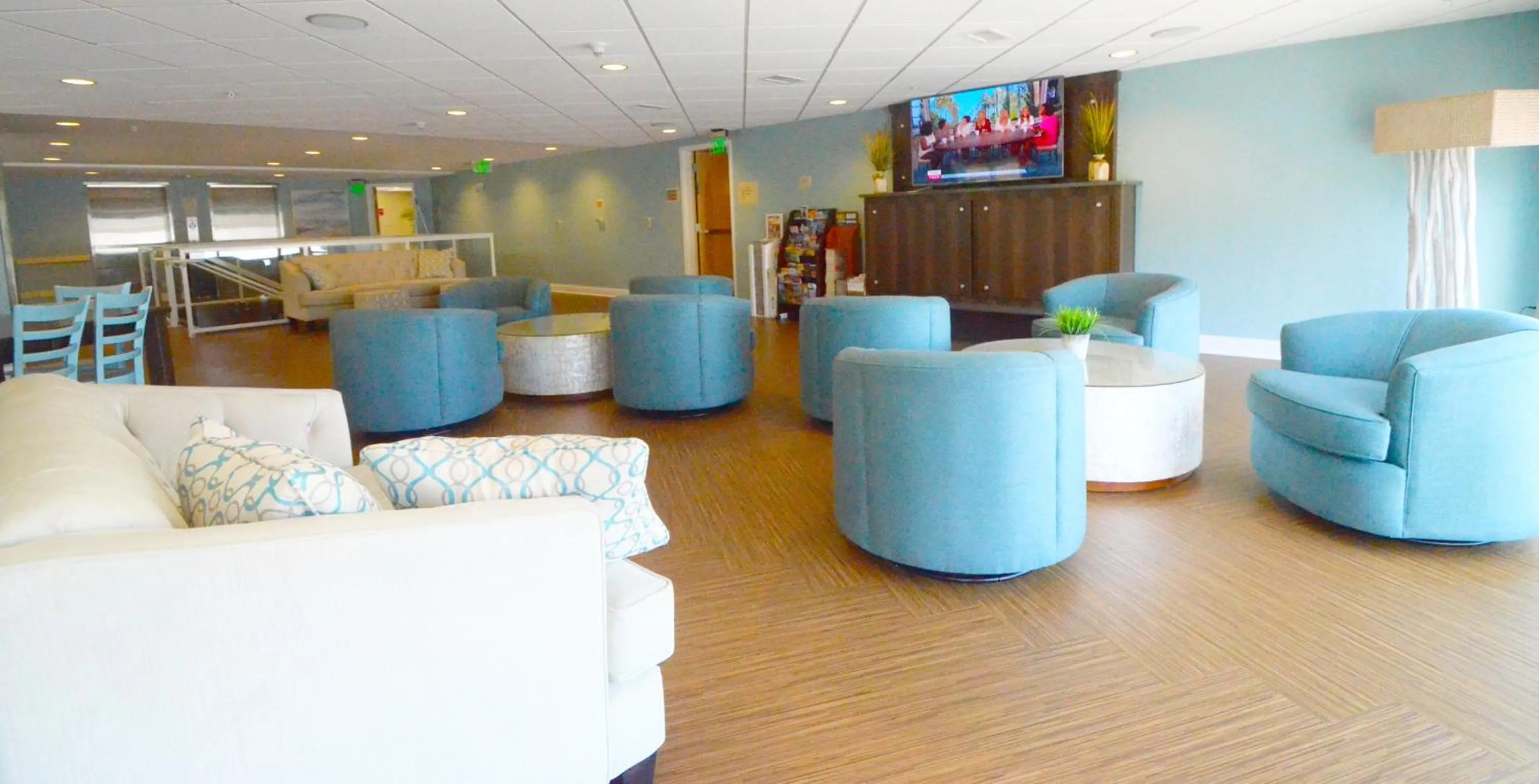 Lobby or reception in Crystal Beach Hotel