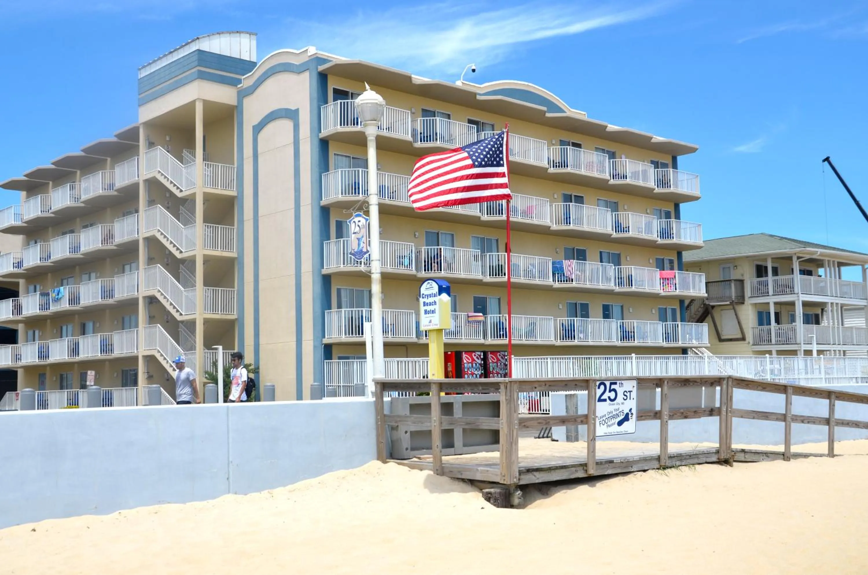 Property building in Crystal Beach Hotel