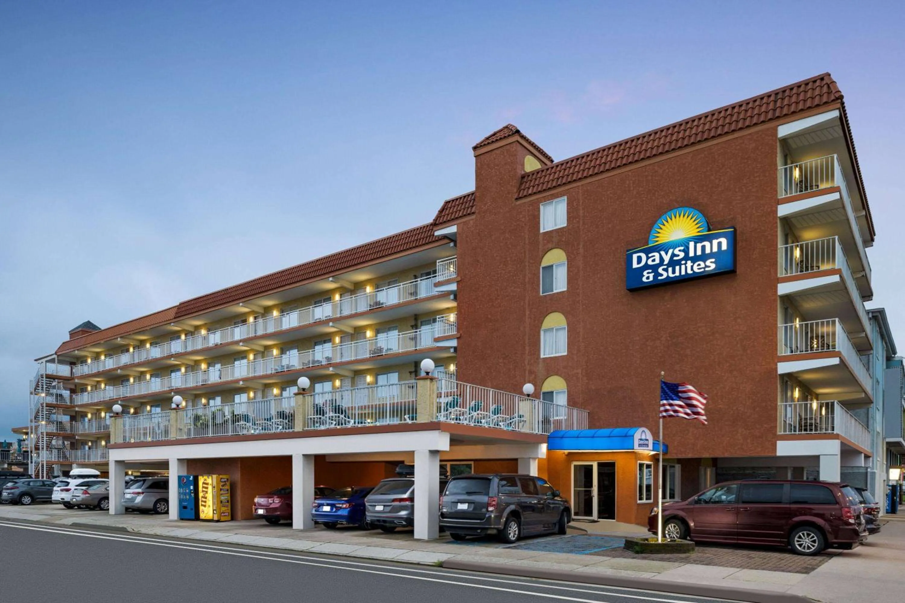 Property Building in Days Inn & Suites by Wyndham Wildwood