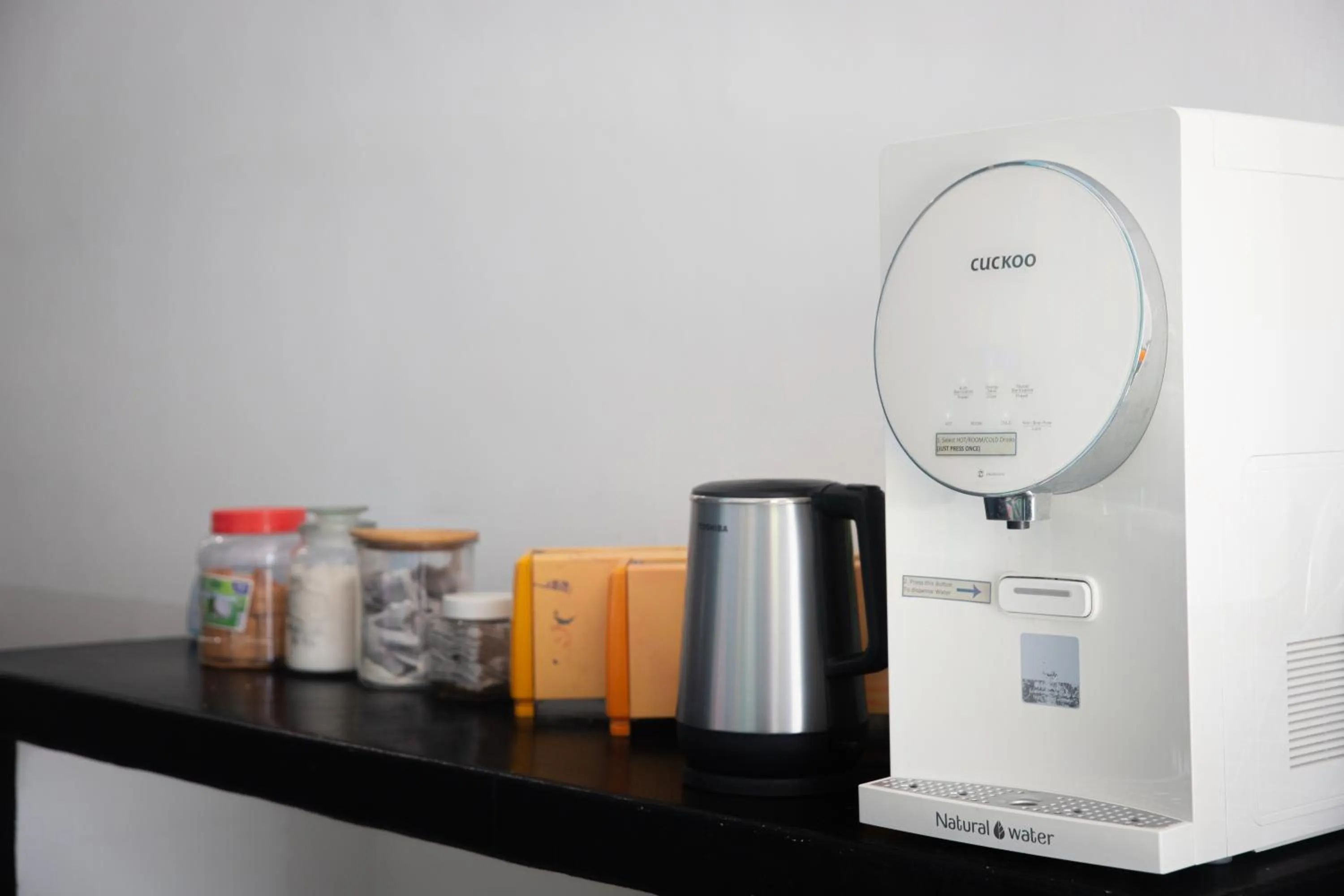 Coffee/tea facilities in Sleep Here Hostel, Melaka