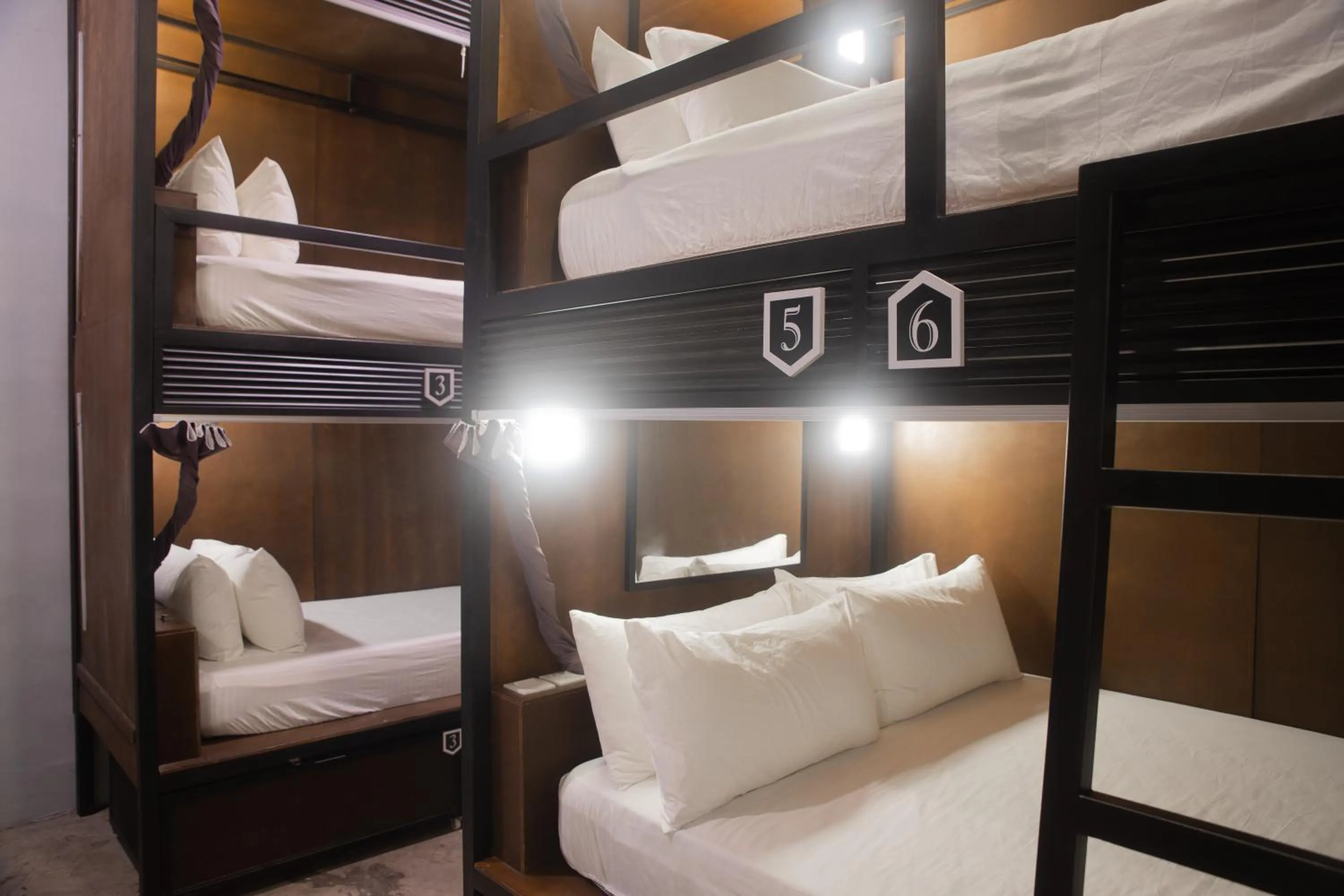 bunk bed, Bed in Sleep Here Hostel, Melaka