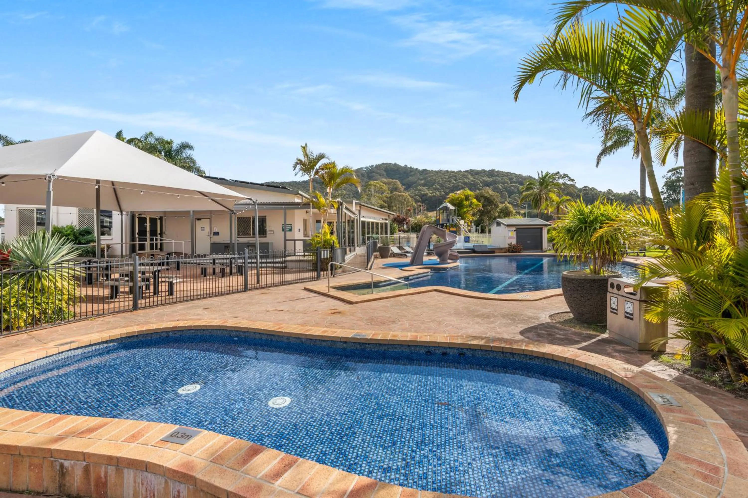 Natural landscape in Mountain View Resort