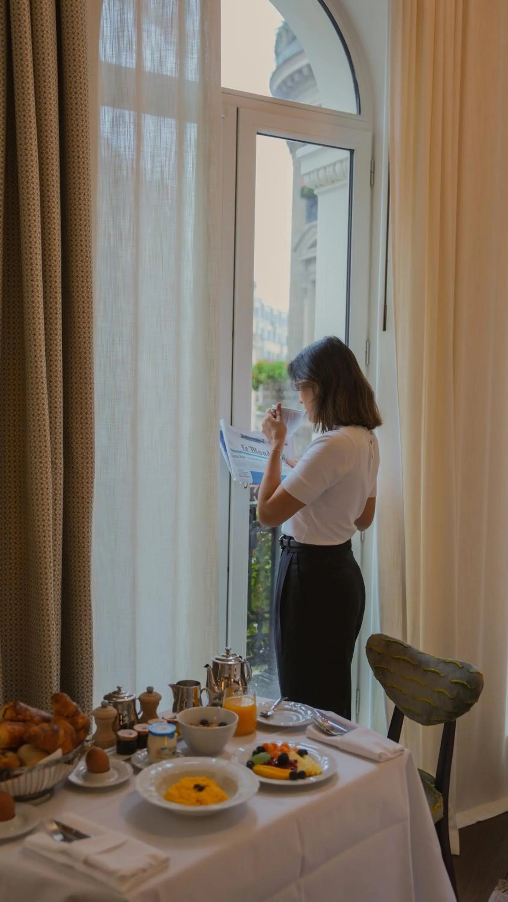 Breakfast in Château des Fleurs Hôtel & Spa Paris