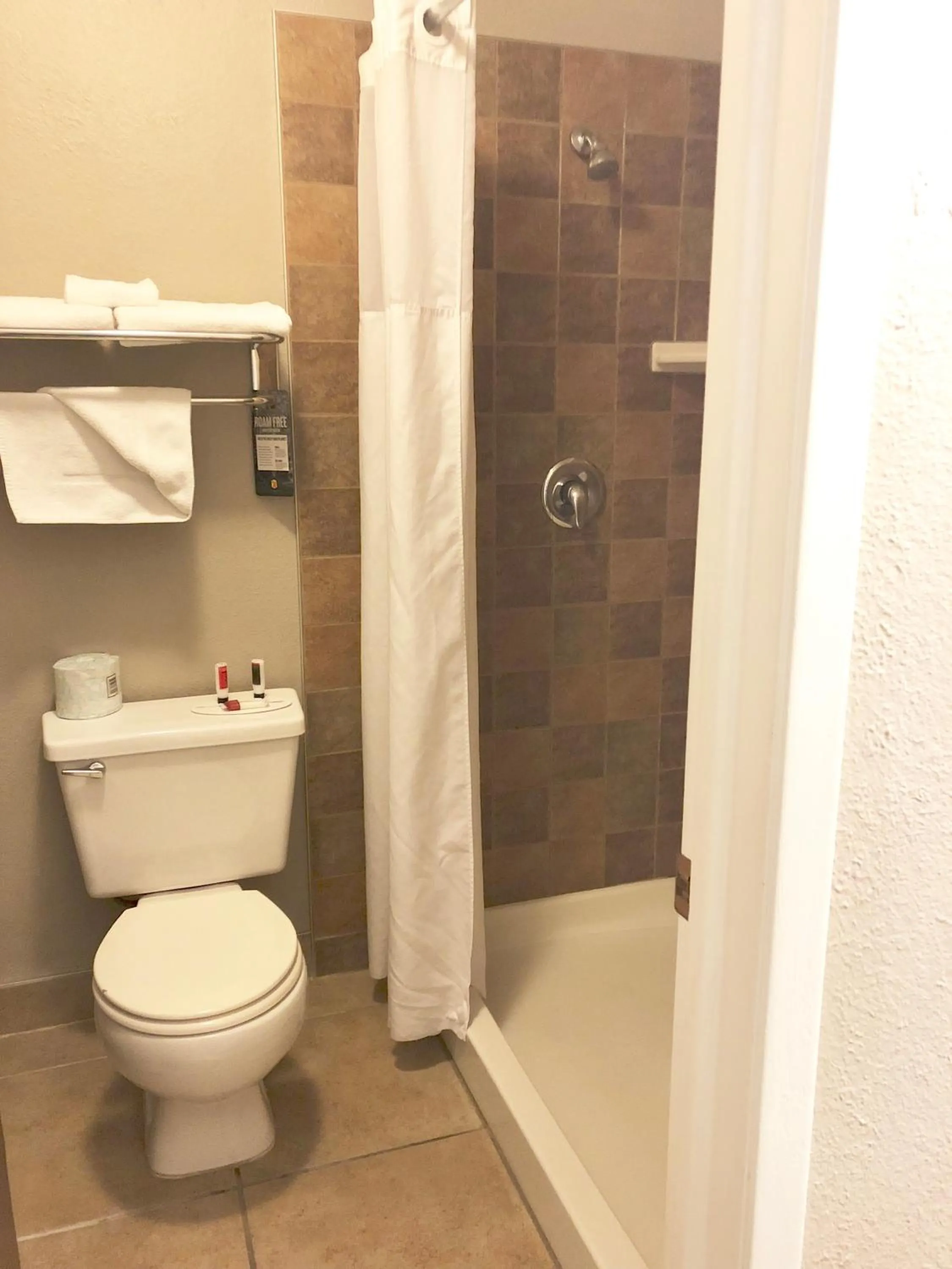 Toilet in Super 8 by Wyndham Pocatello