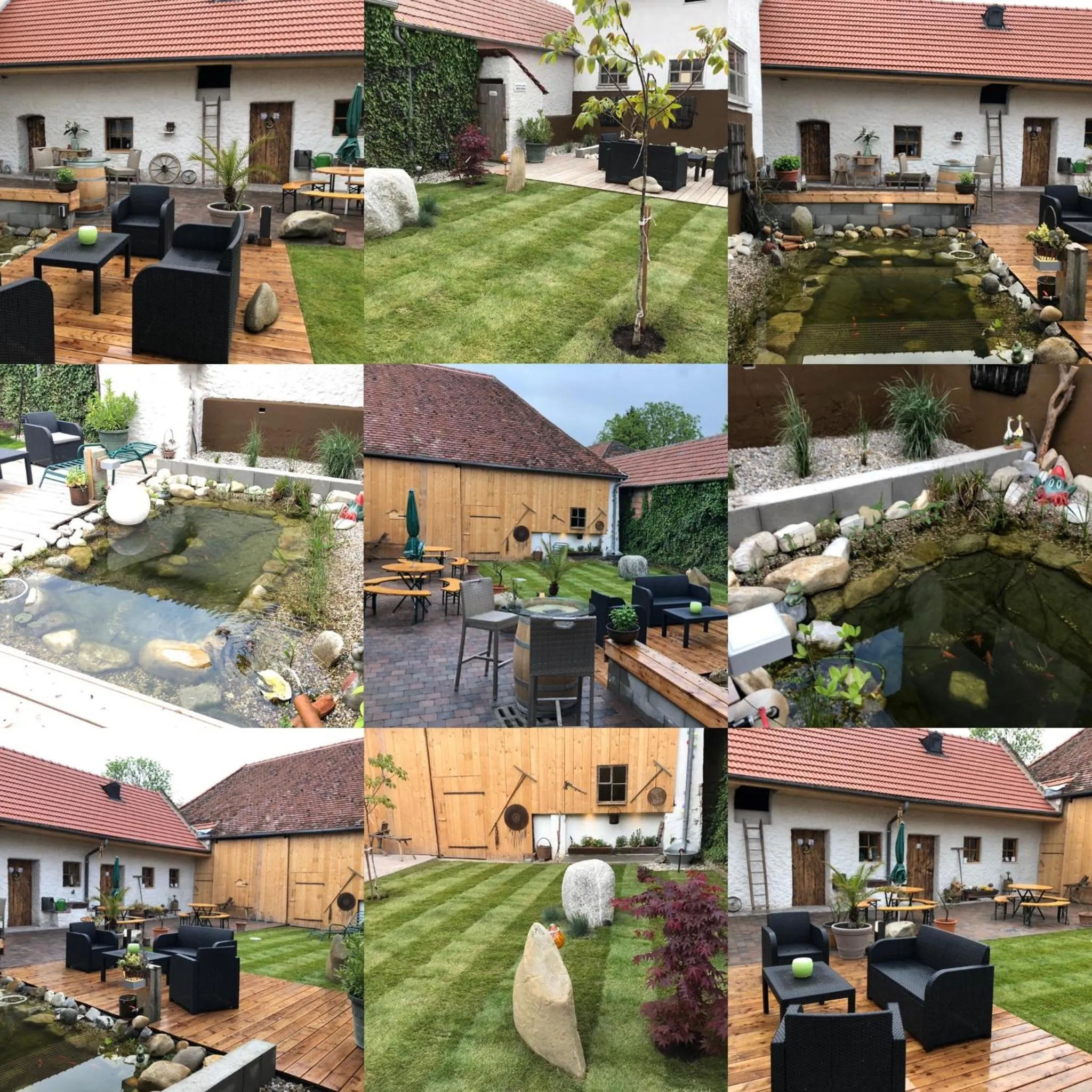 Patio in Auszeit; Gästehaus & mehr