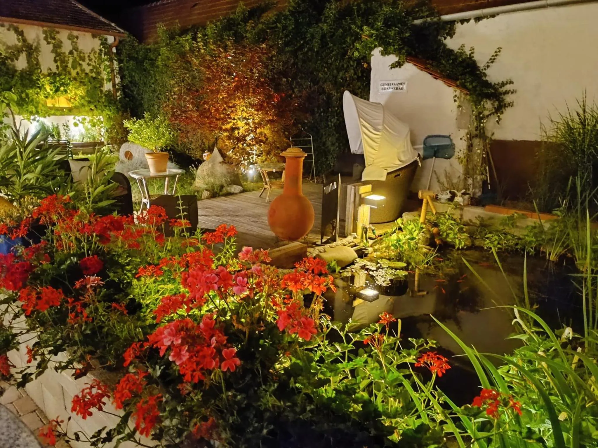 Balcony/Terrace in Auszeit; Gästehaus & mehr