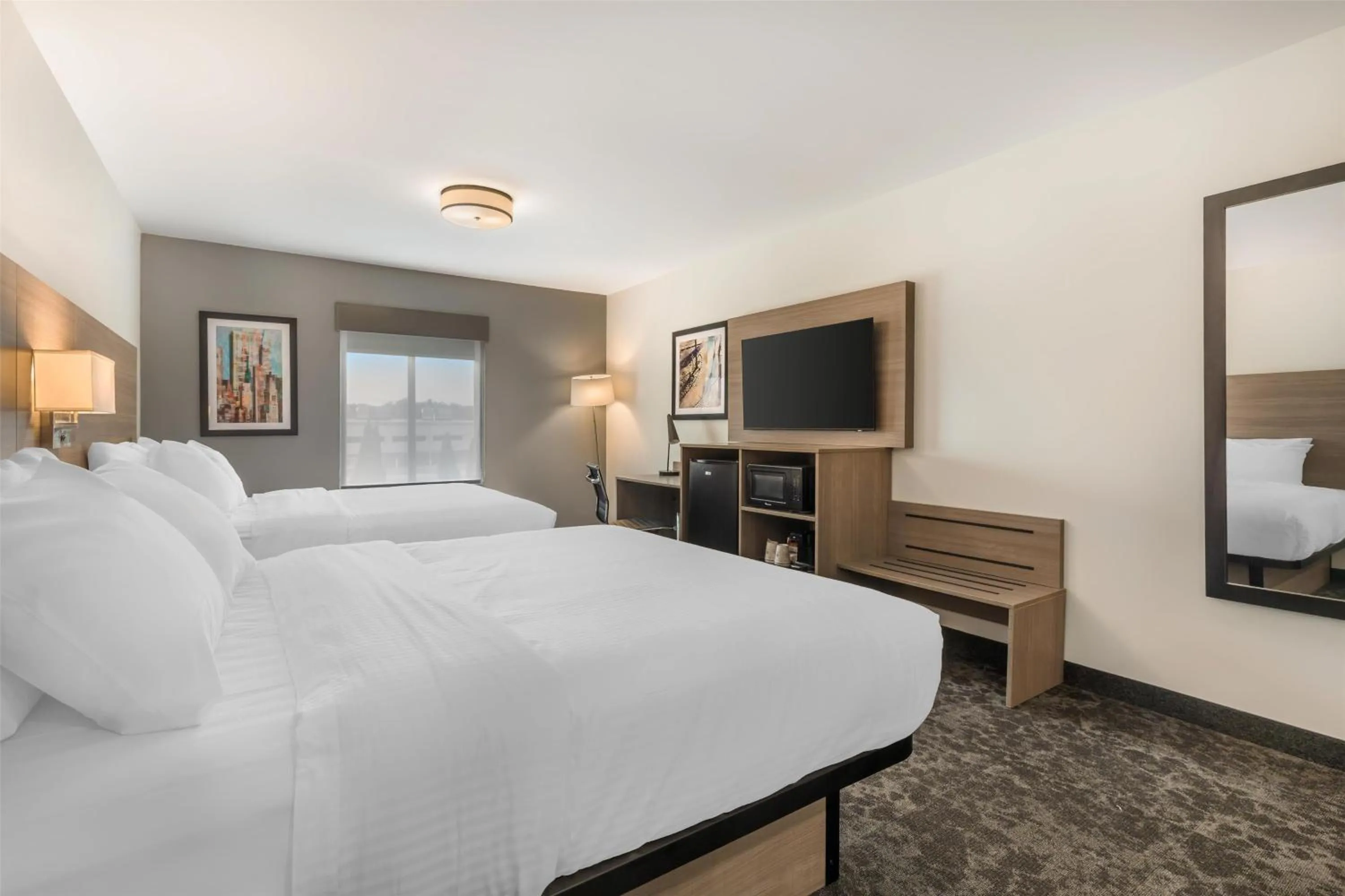 Bedroom, Bed in Best Western Manchester