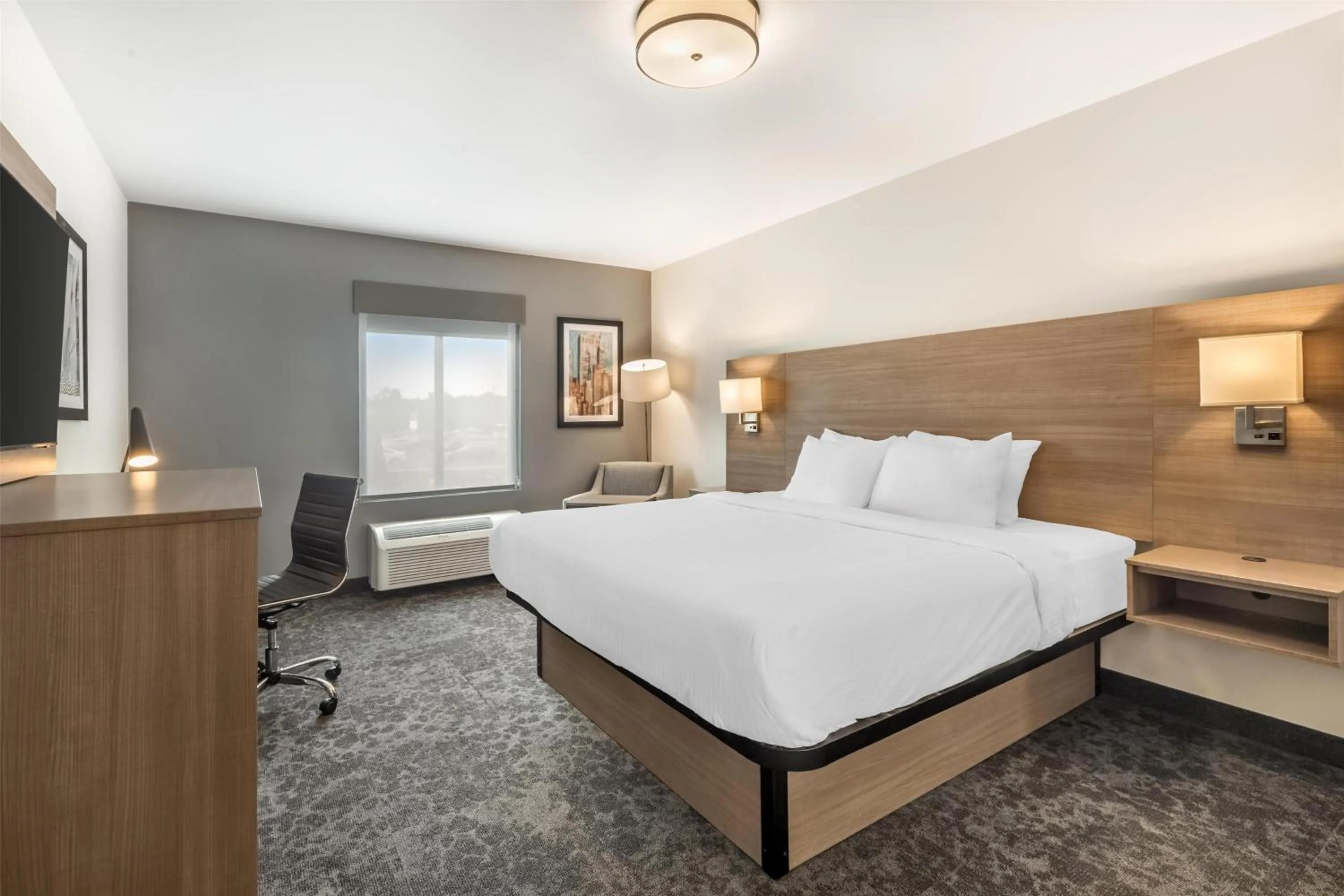 Bedroom, Bed in Best Western Manchester