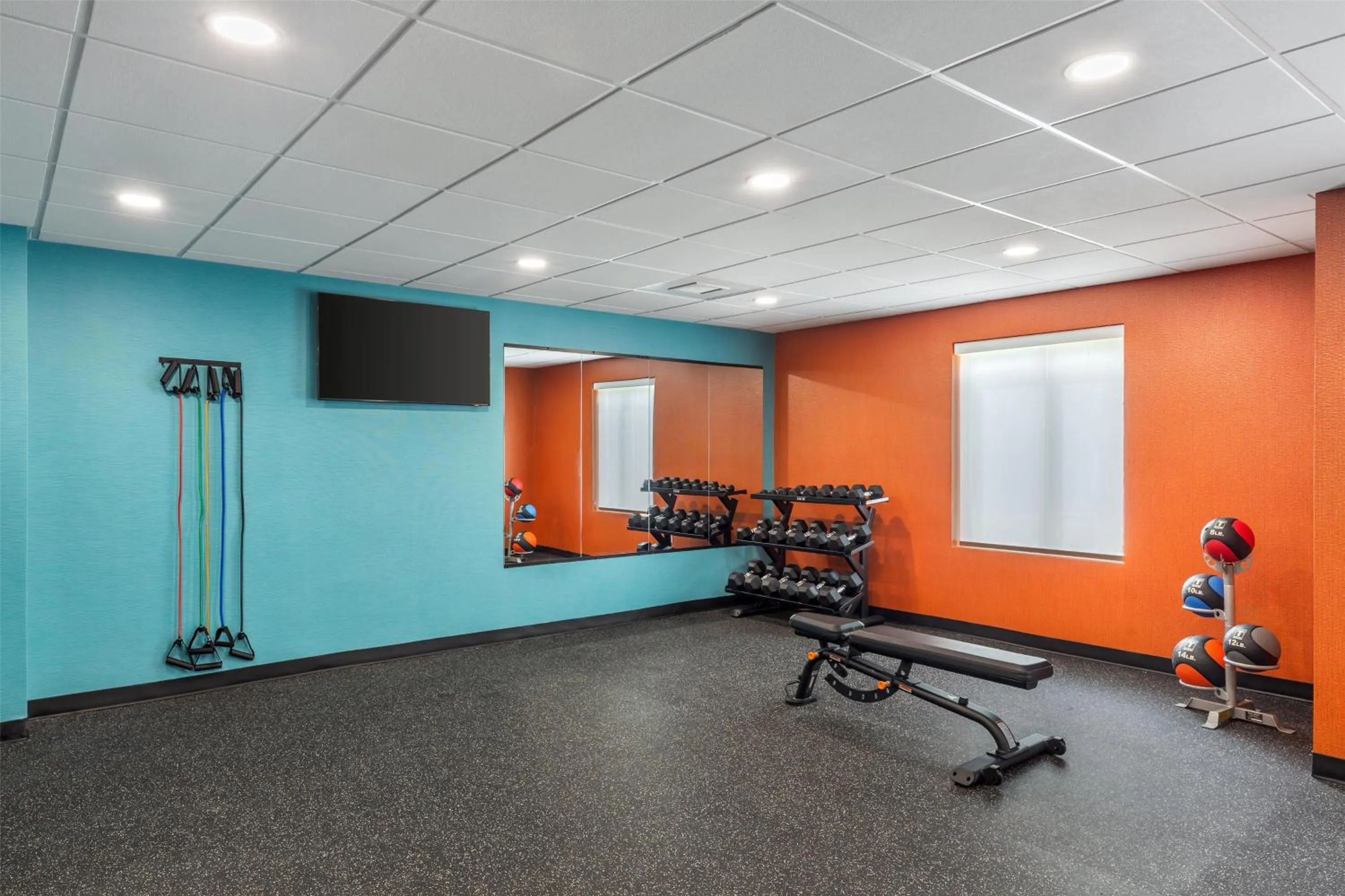 Fitness centre/facilities in Best Western Manchester