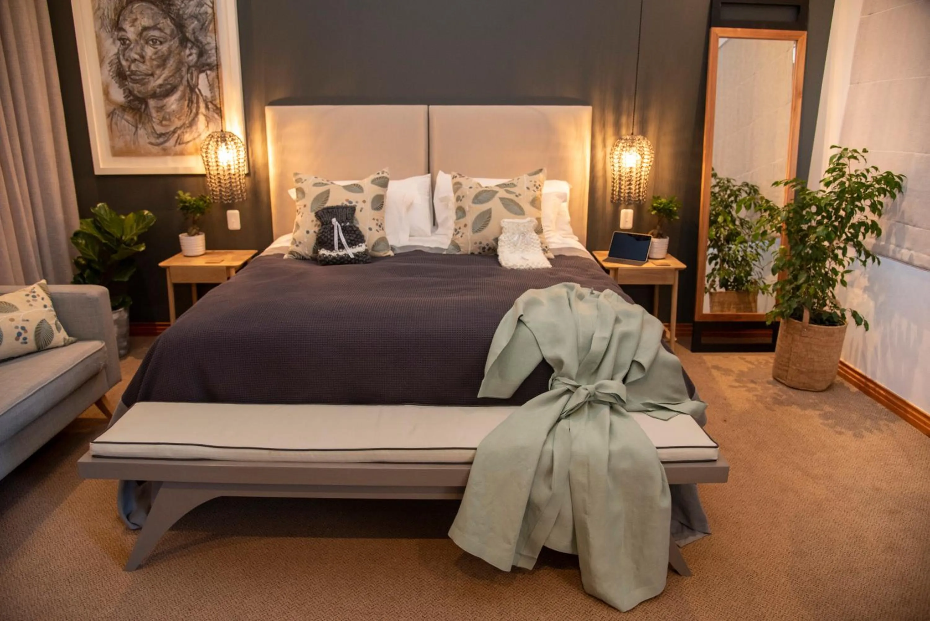 Bed in Hudson Manor - Entabeni, Knysna