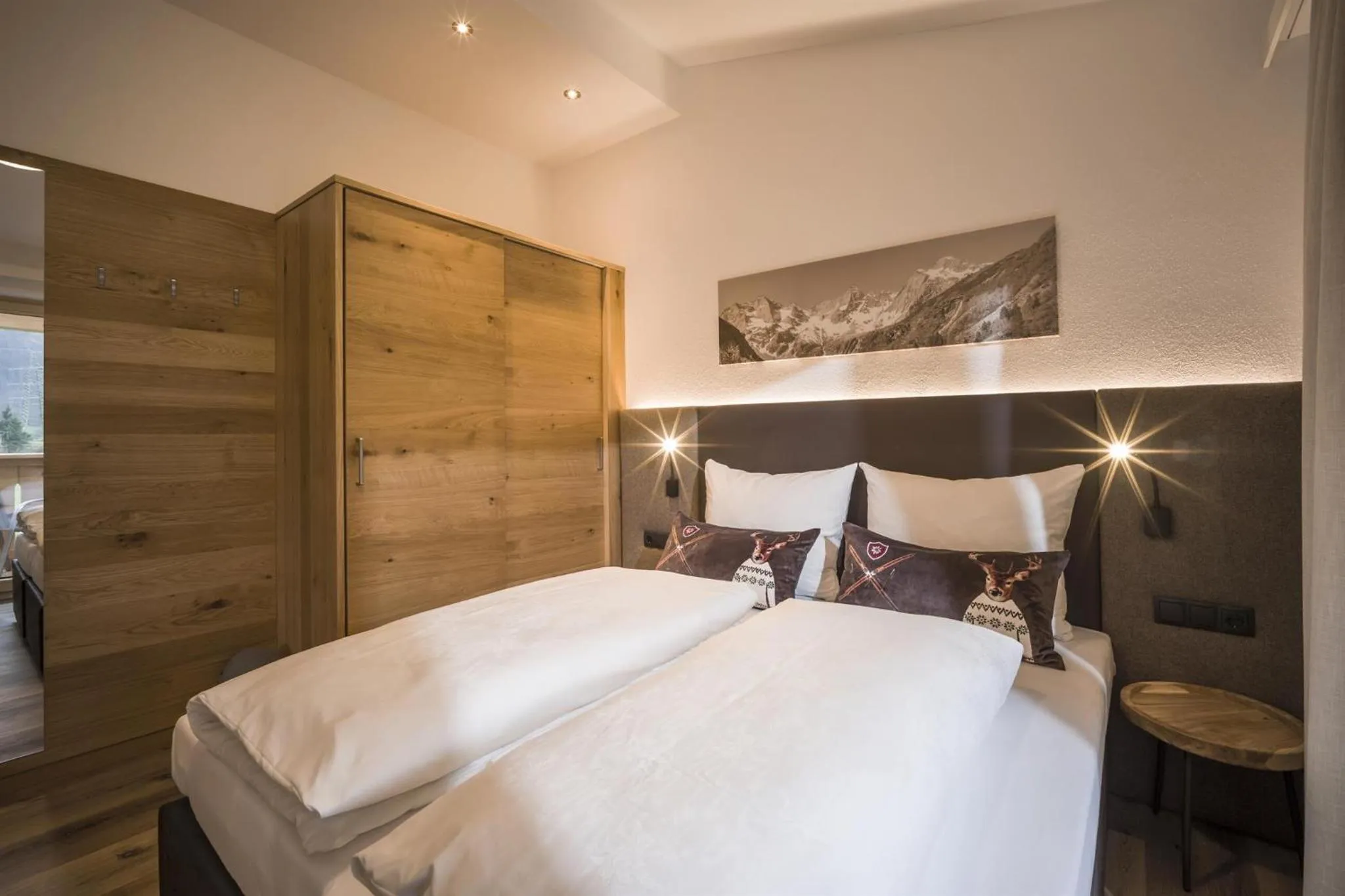 Bedroom, Bed in Haus Kreidl