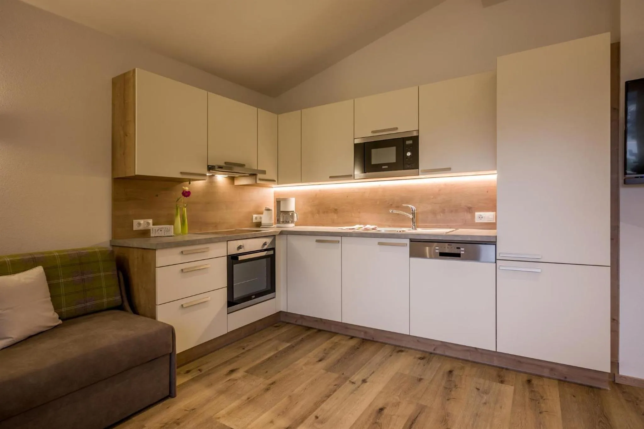 Kitchen or kitchenette in Haus Kreidl