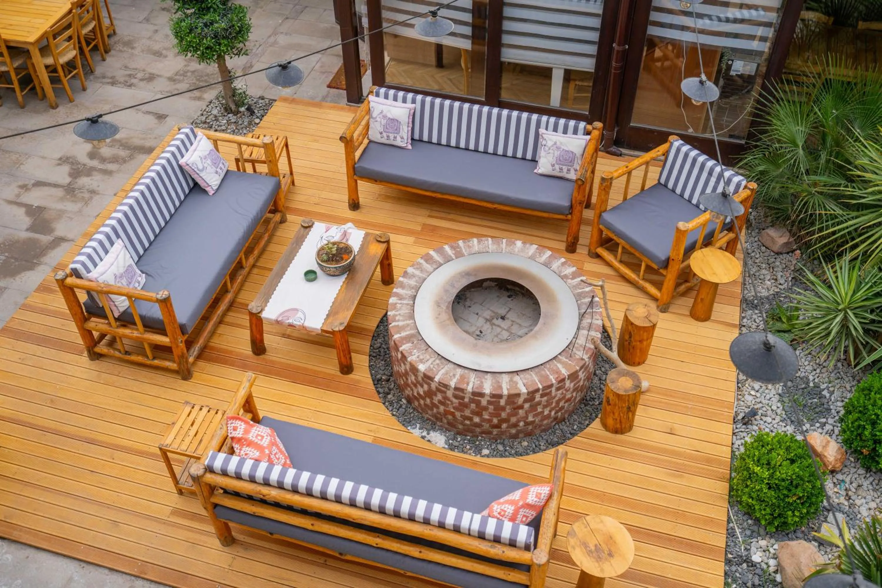 Garden in Ajlan Hotel Cunda