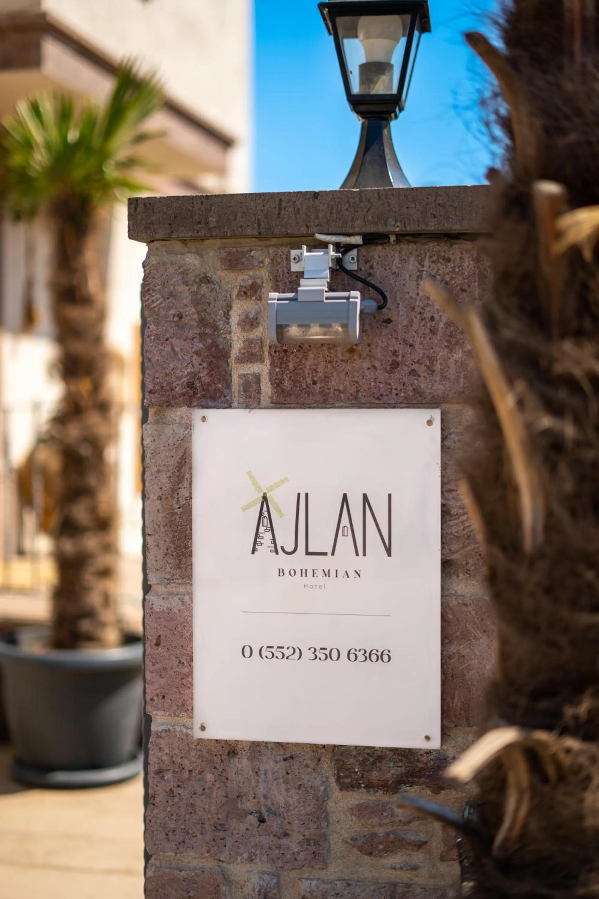 Logo/Certificate/Sign in Ajlan Hotel Cunda
