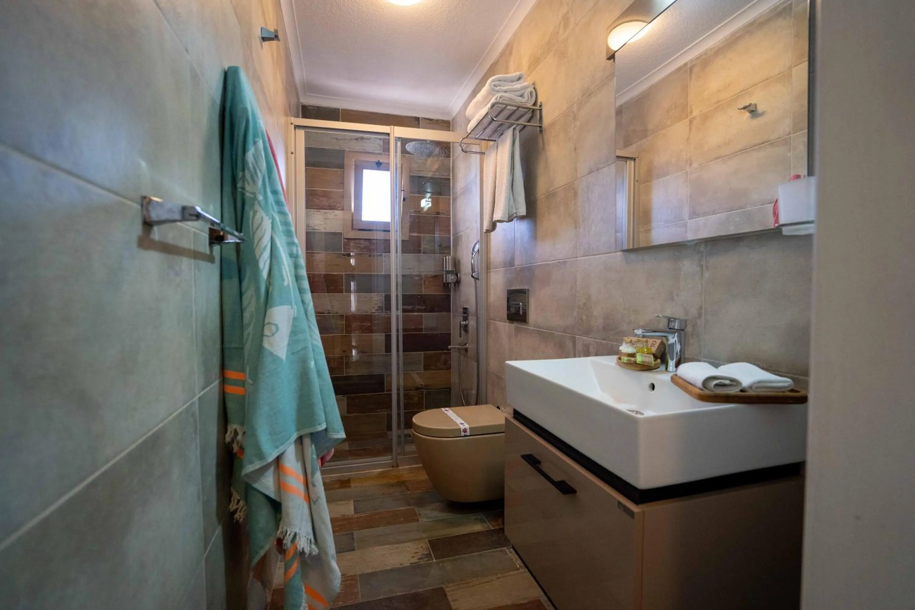 Bathroom in Ajlan Hotel Cunda