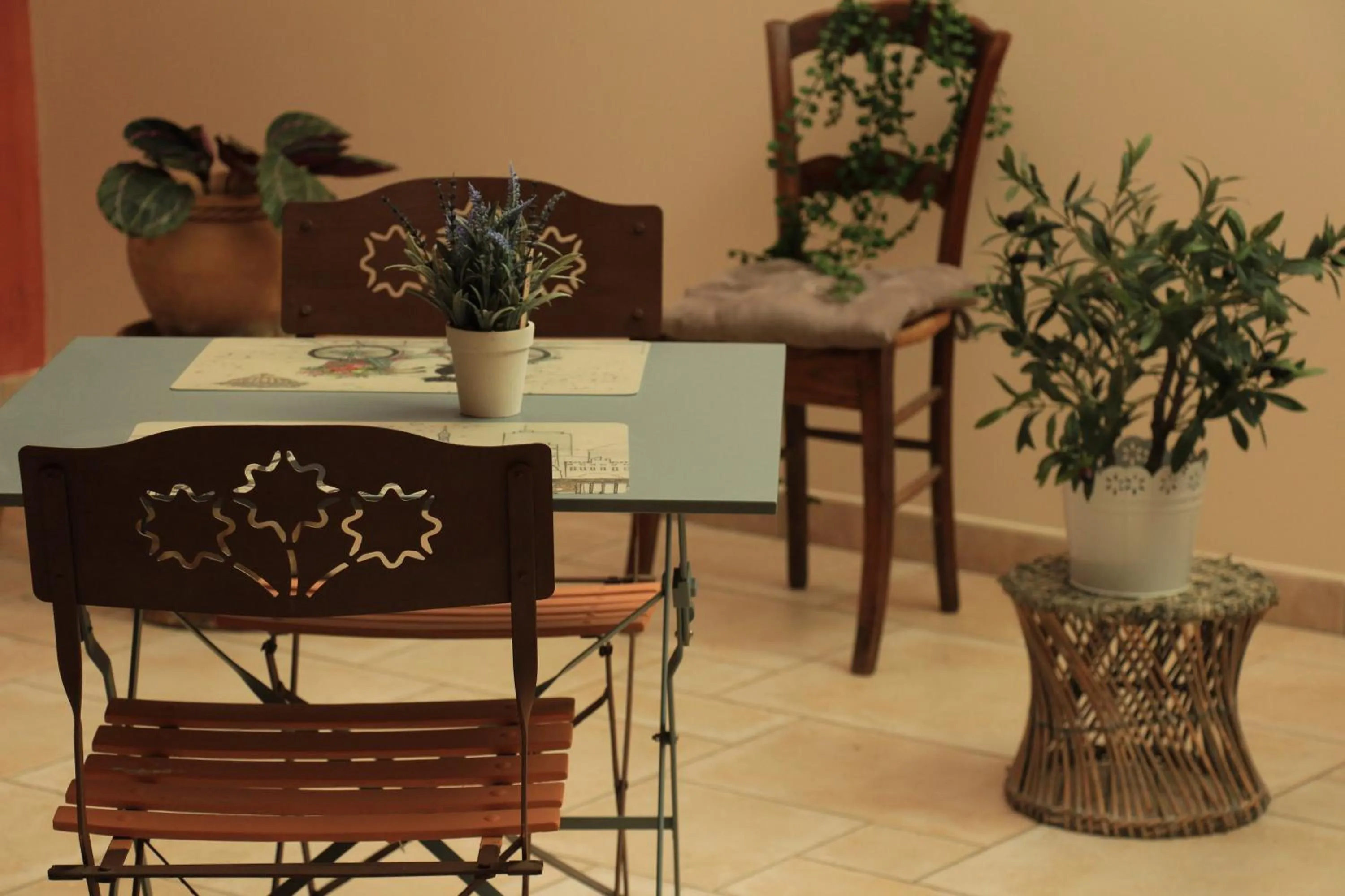 Lobby or reception in La Villanelle maison d'hôtes