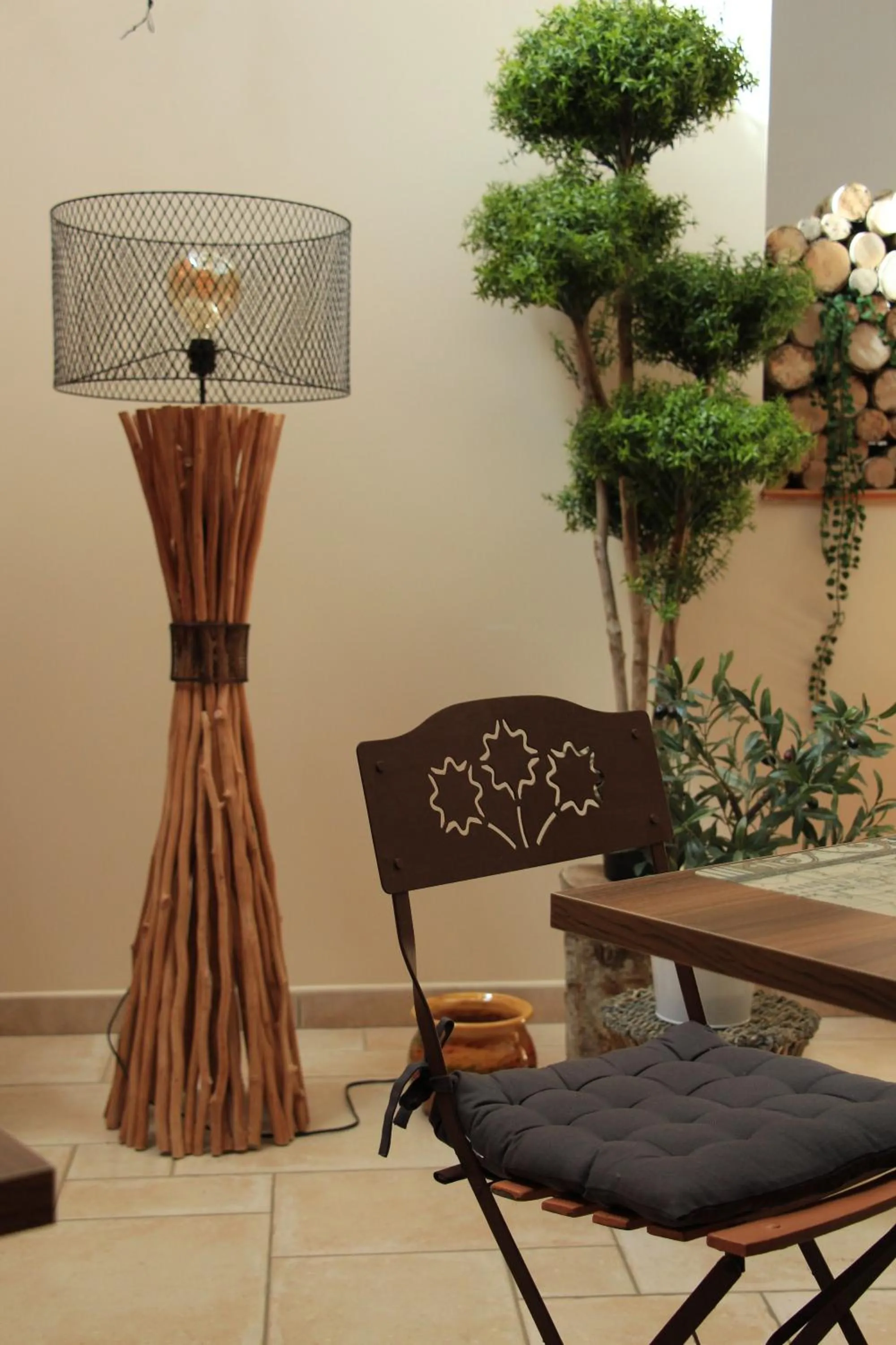 Patio in La Villanelle maison d'hôtes