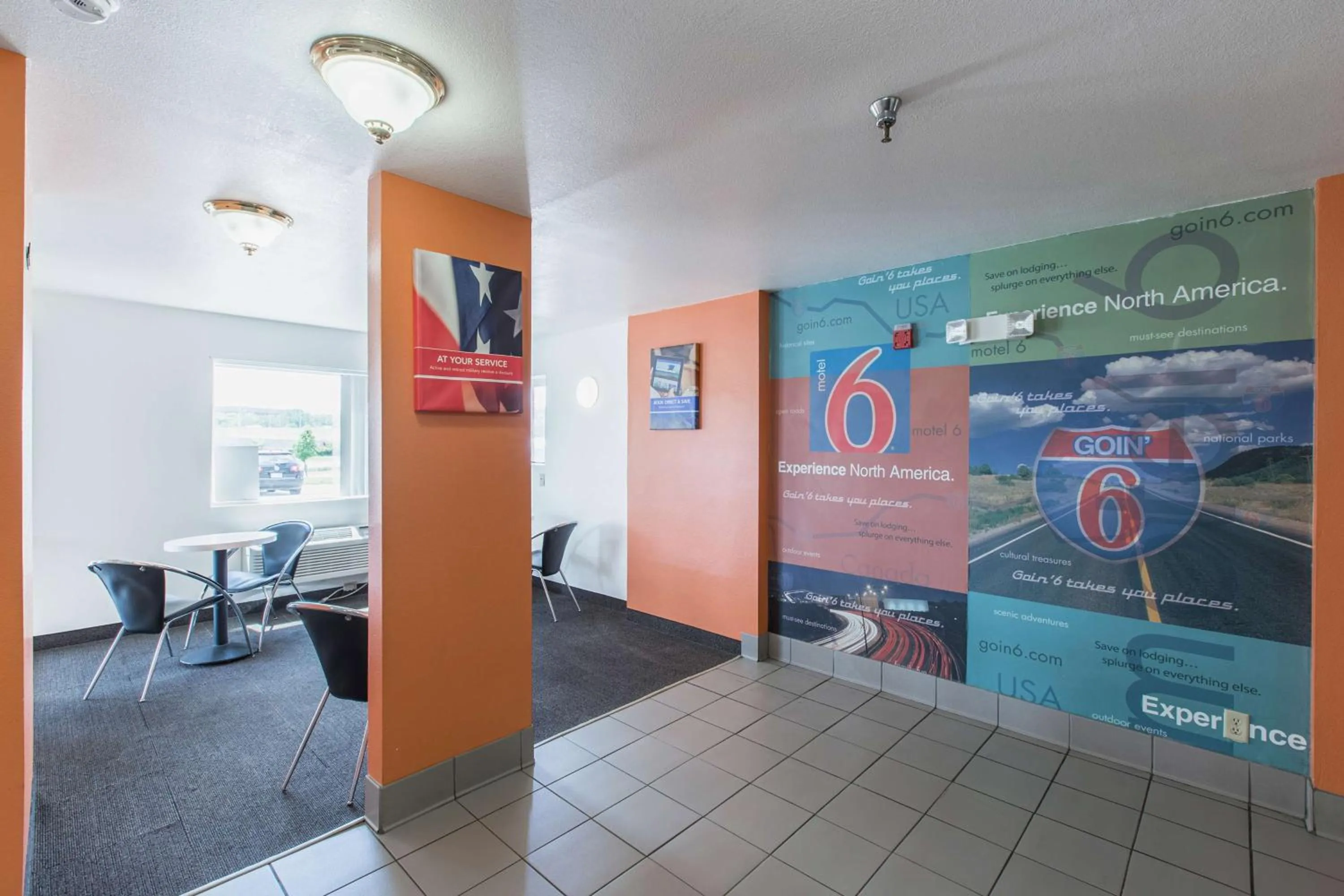 Property logo or sign in Motel 6 Omaha - Central