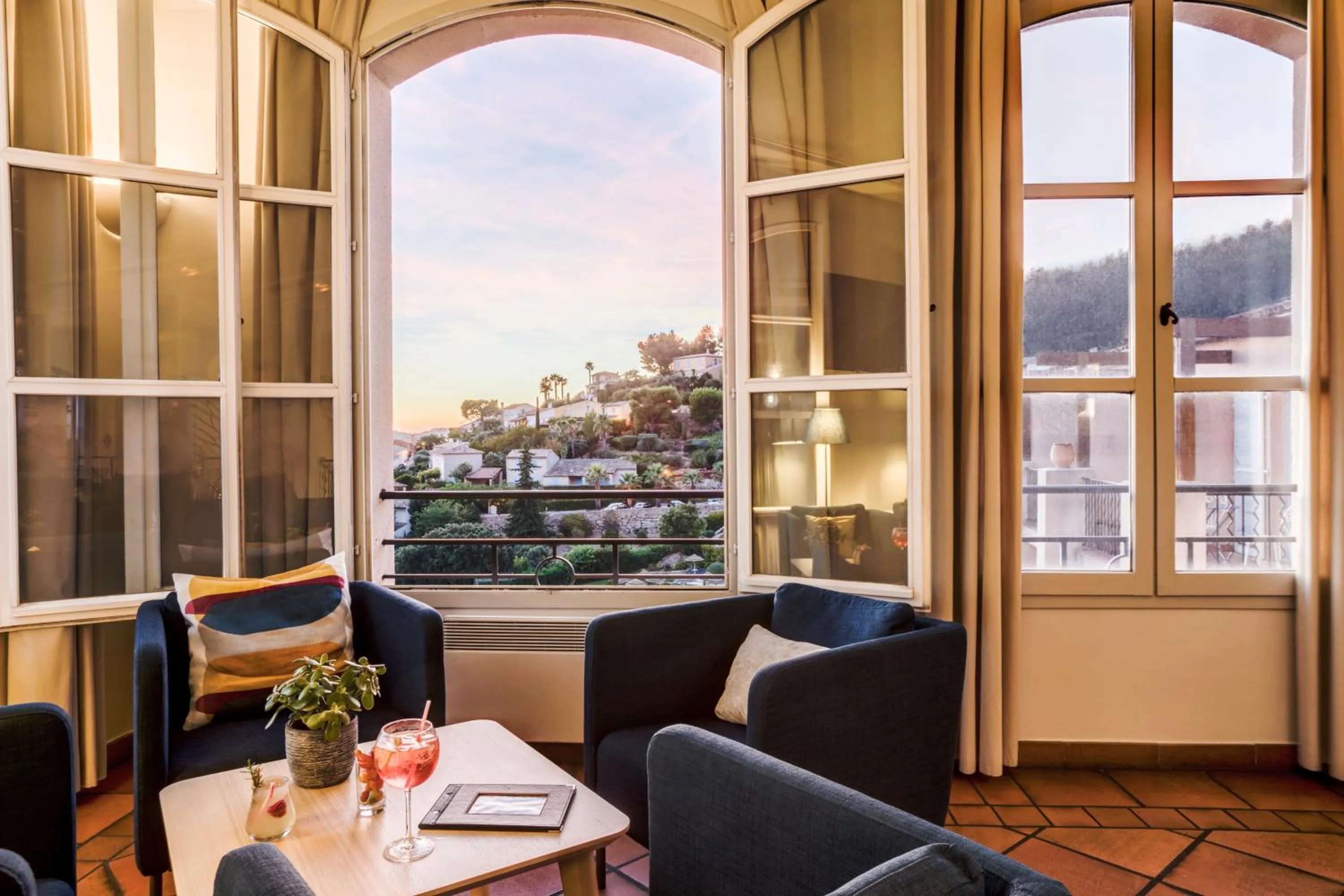Seating area in Le Fregate Provence