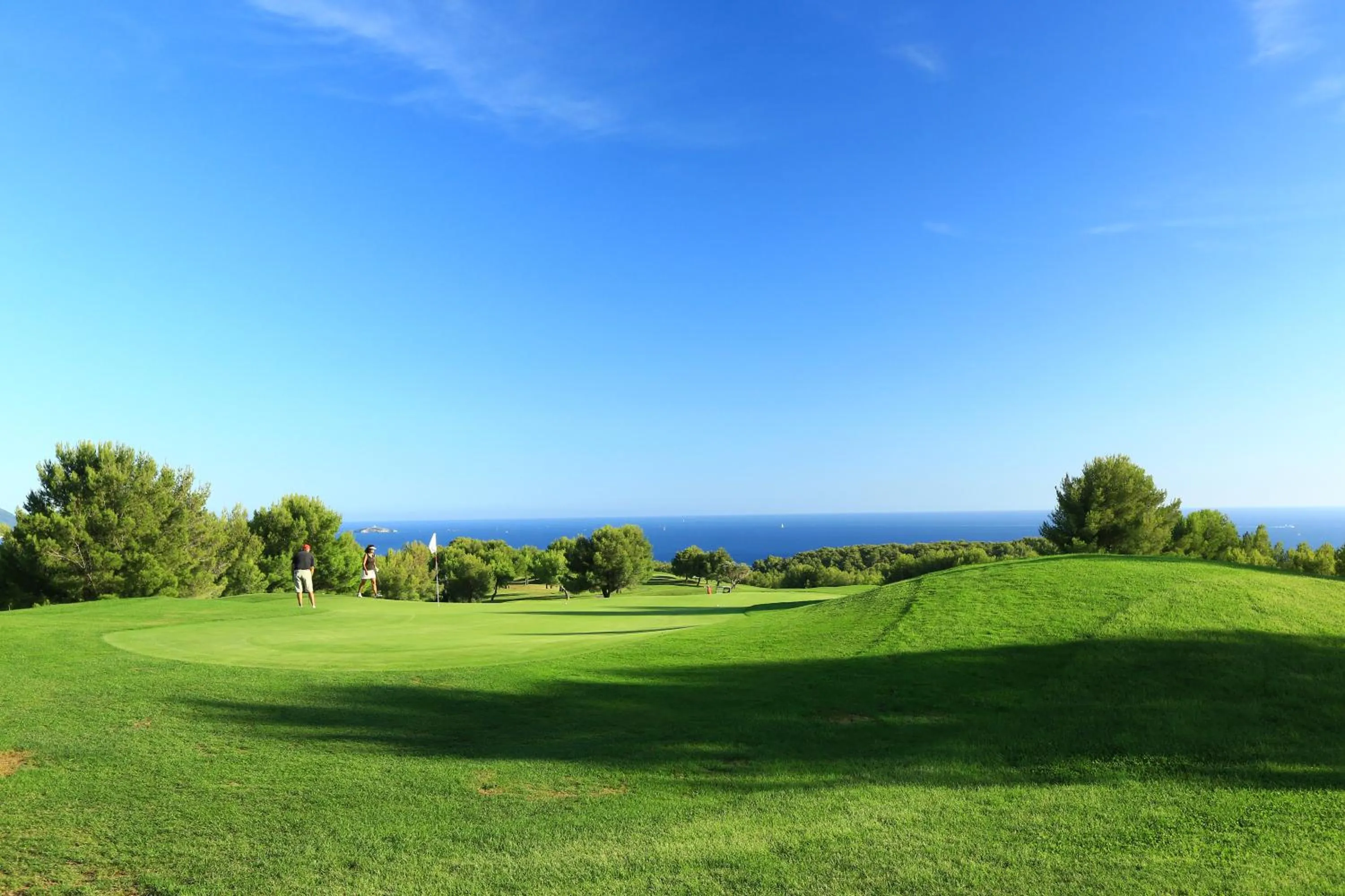Golfcourse in Le Fregate Provence