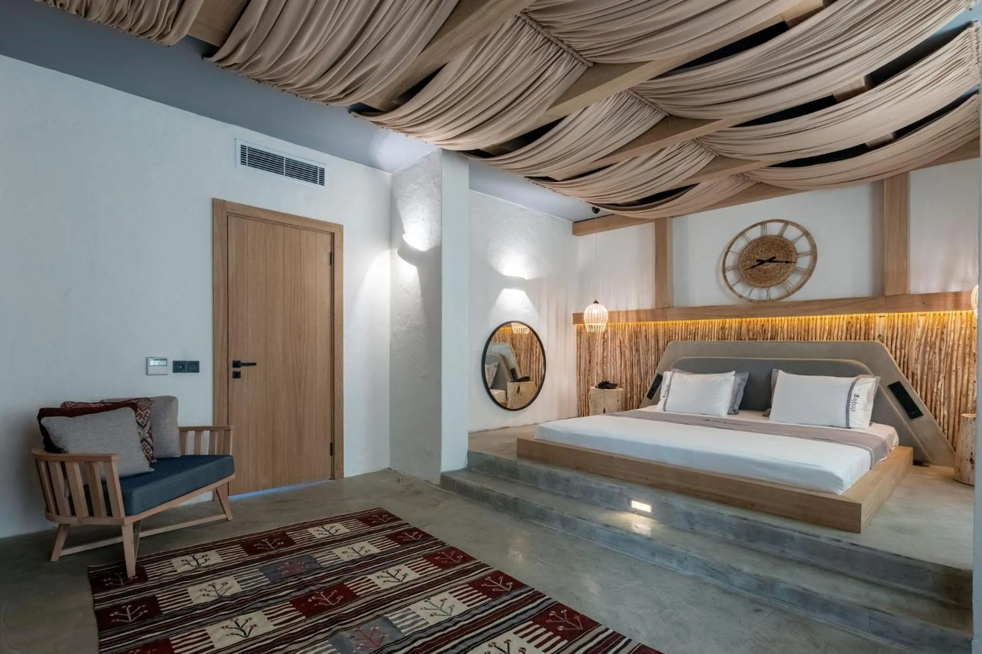 Bed in Harbour Suites Fethiye