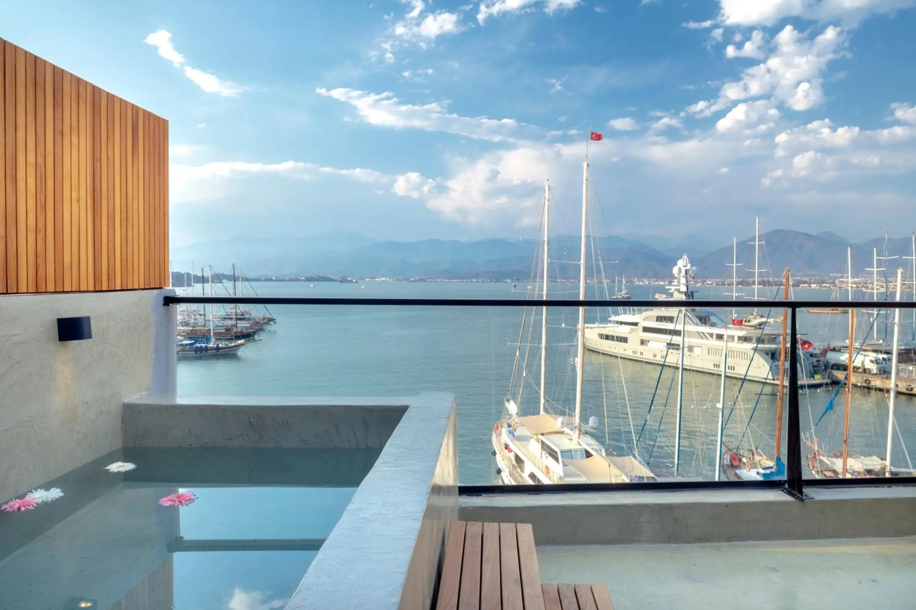 Patio in Harbour Suites Fethiye