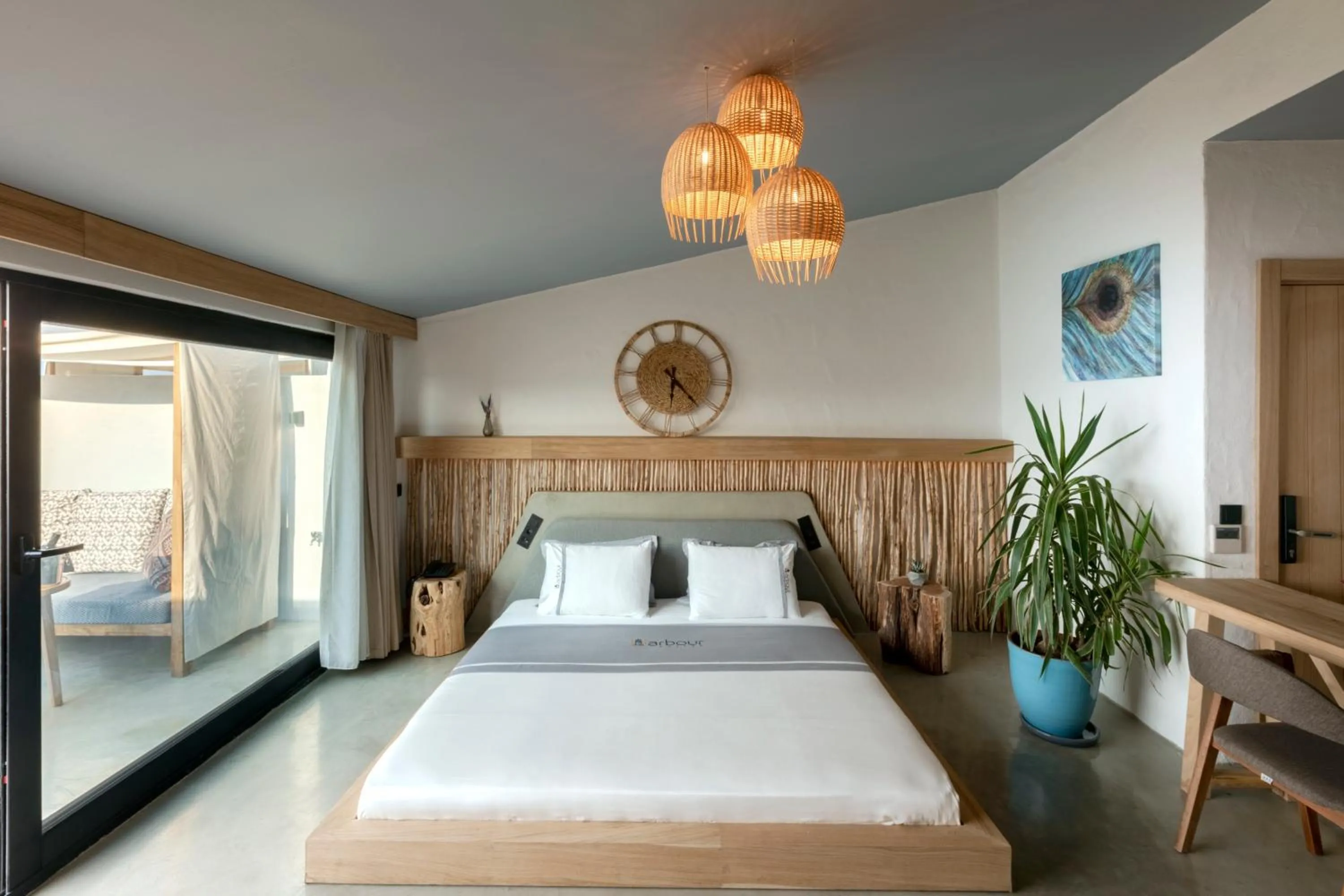 Bed in Harbour Suites Fethiye