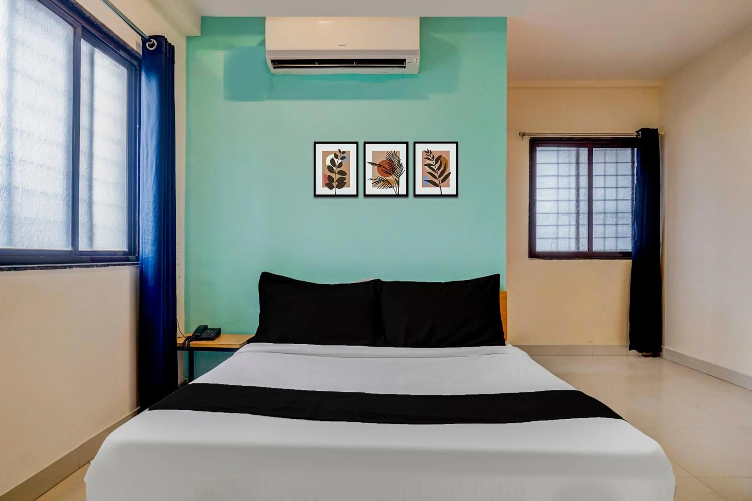 Bedroom, Bed in Super Collection O Manjari - Mundhwa Road Formerly 7 Treats