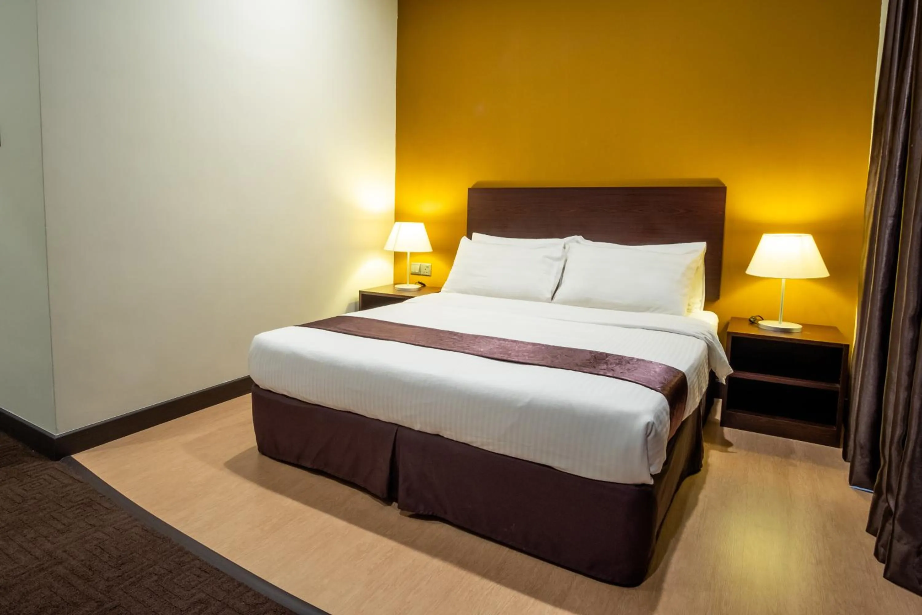Bed in Orkid Inn Mahkota Cheras