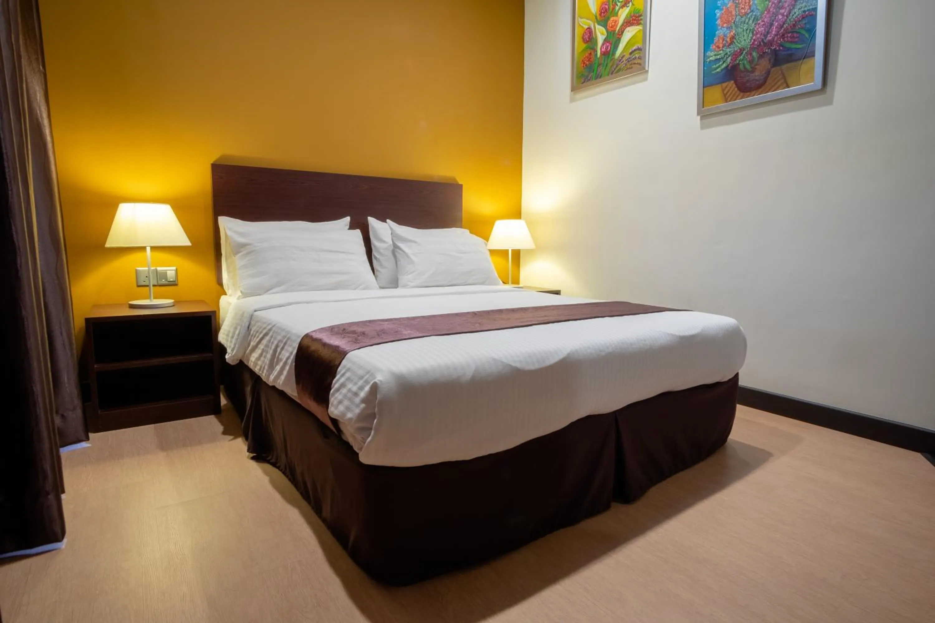 Bed in Orkid Inn Mahkota Cheras