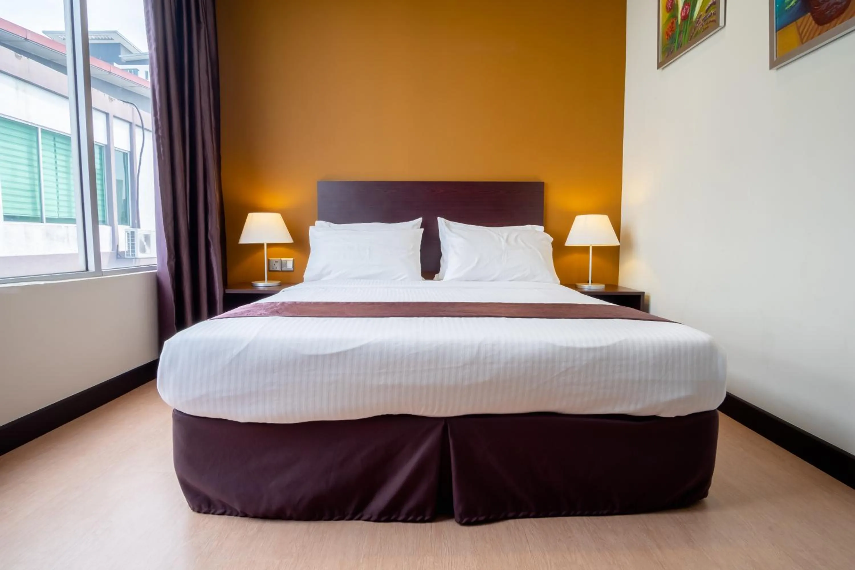 Bed in Orkid Inn Mahkota Cheras