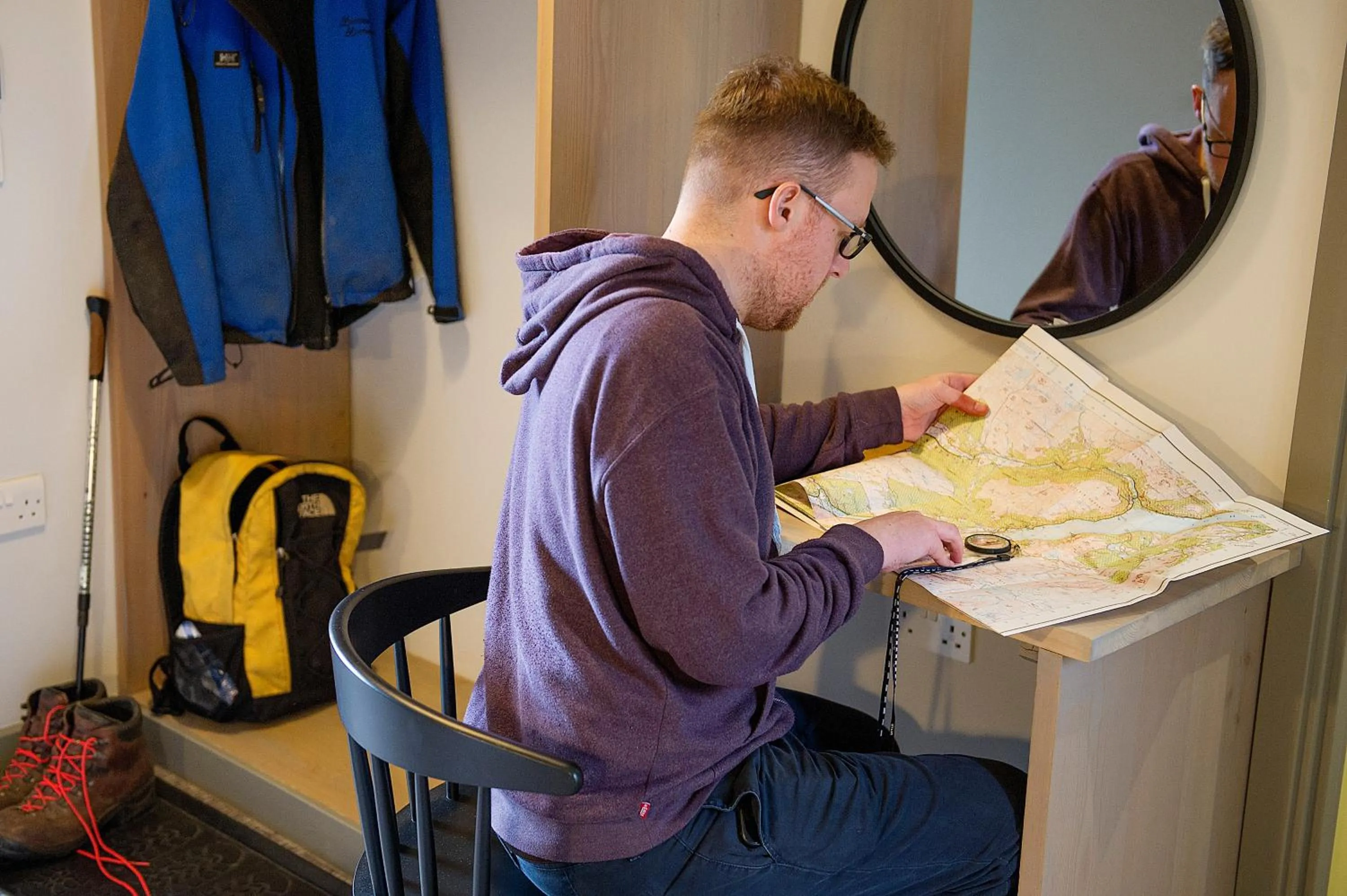 People in Lock Chambers, Caledonian Canal Centre