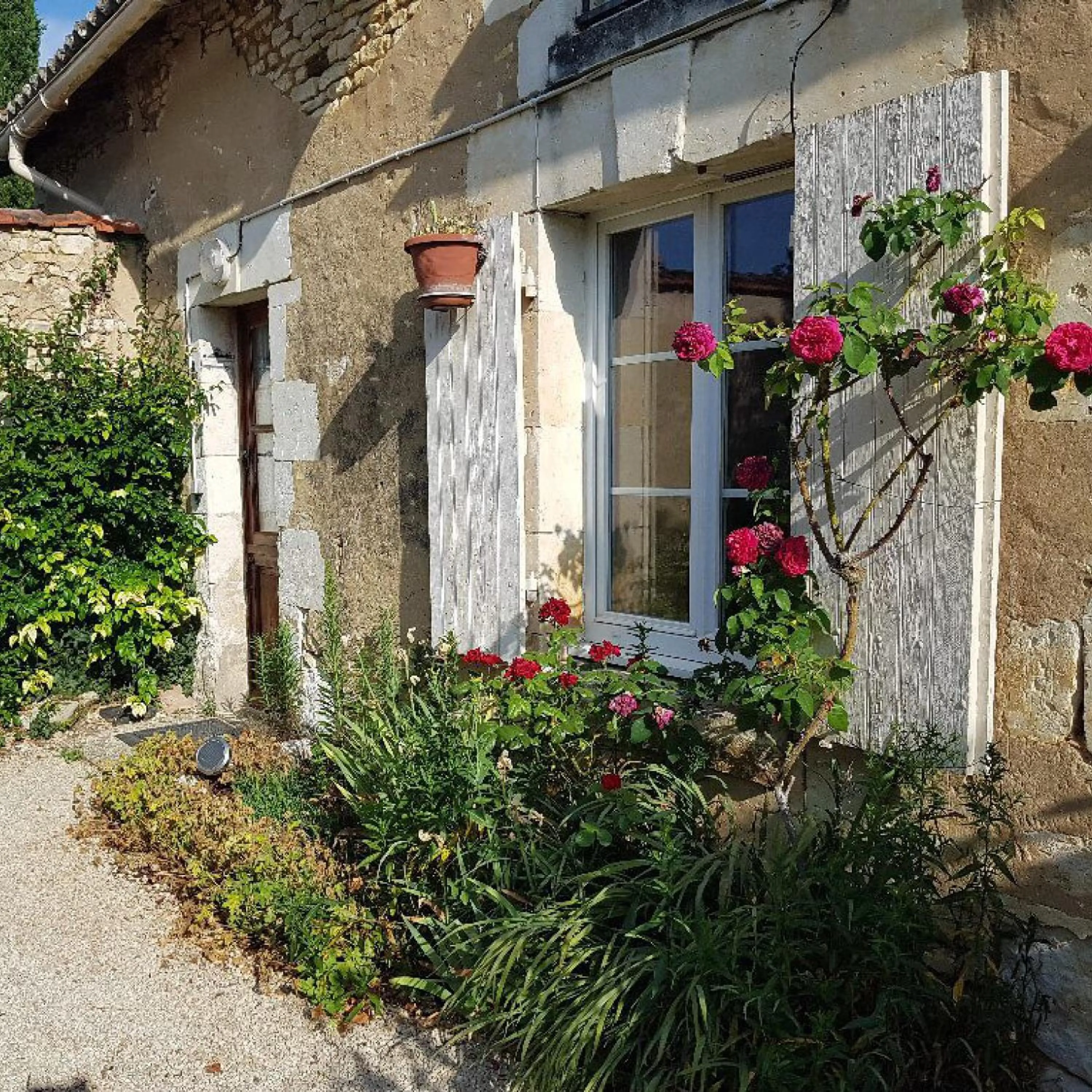 Garden in Le Logis de la Pataudière