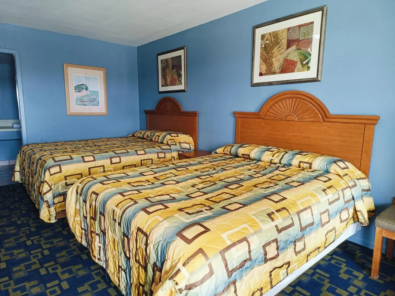 Bedroom, Bed in Valley Motel By Townhouse Corpus Christi Near Airport I 37