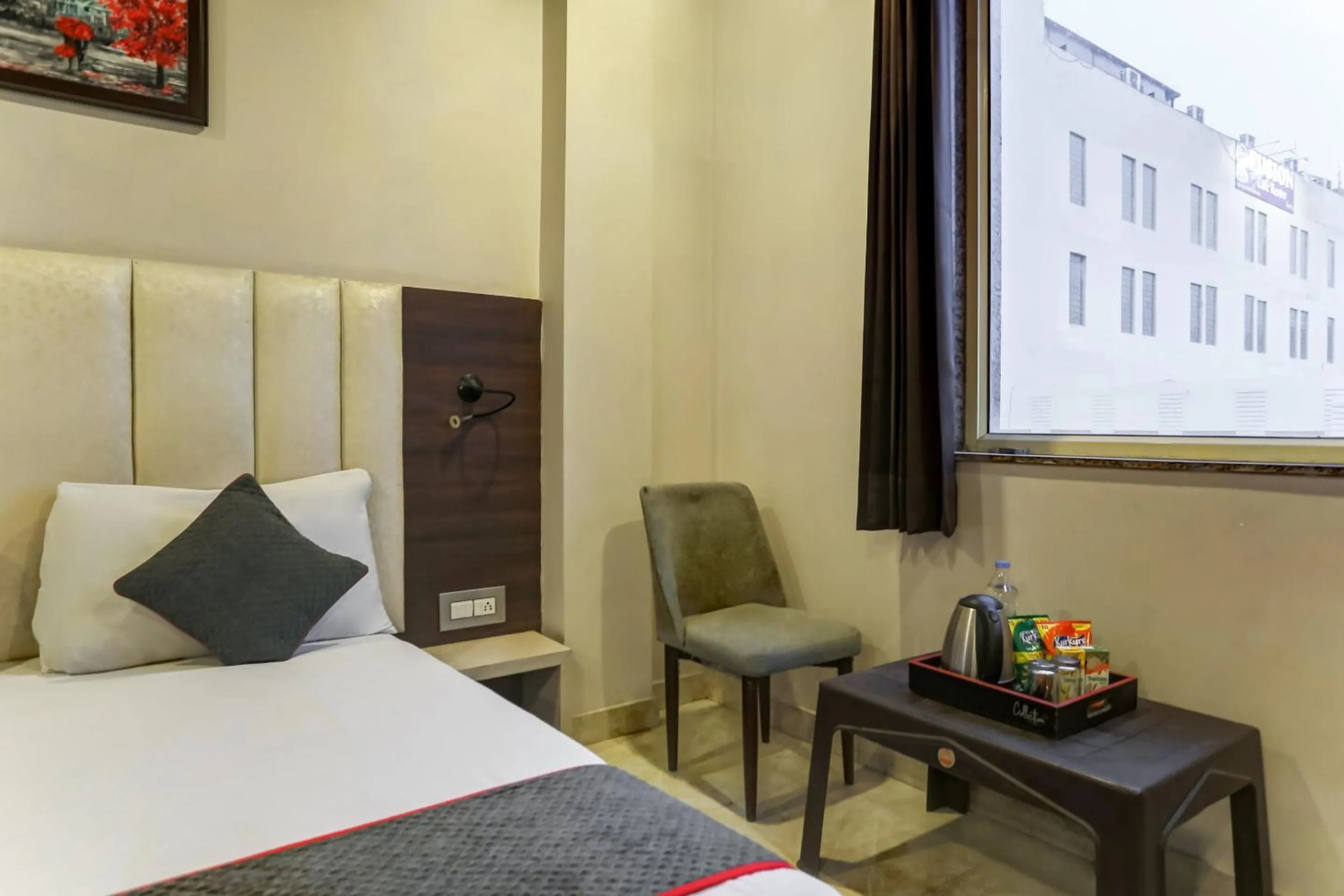 Bedroom, Bed in Townhouse Ranipur Mor