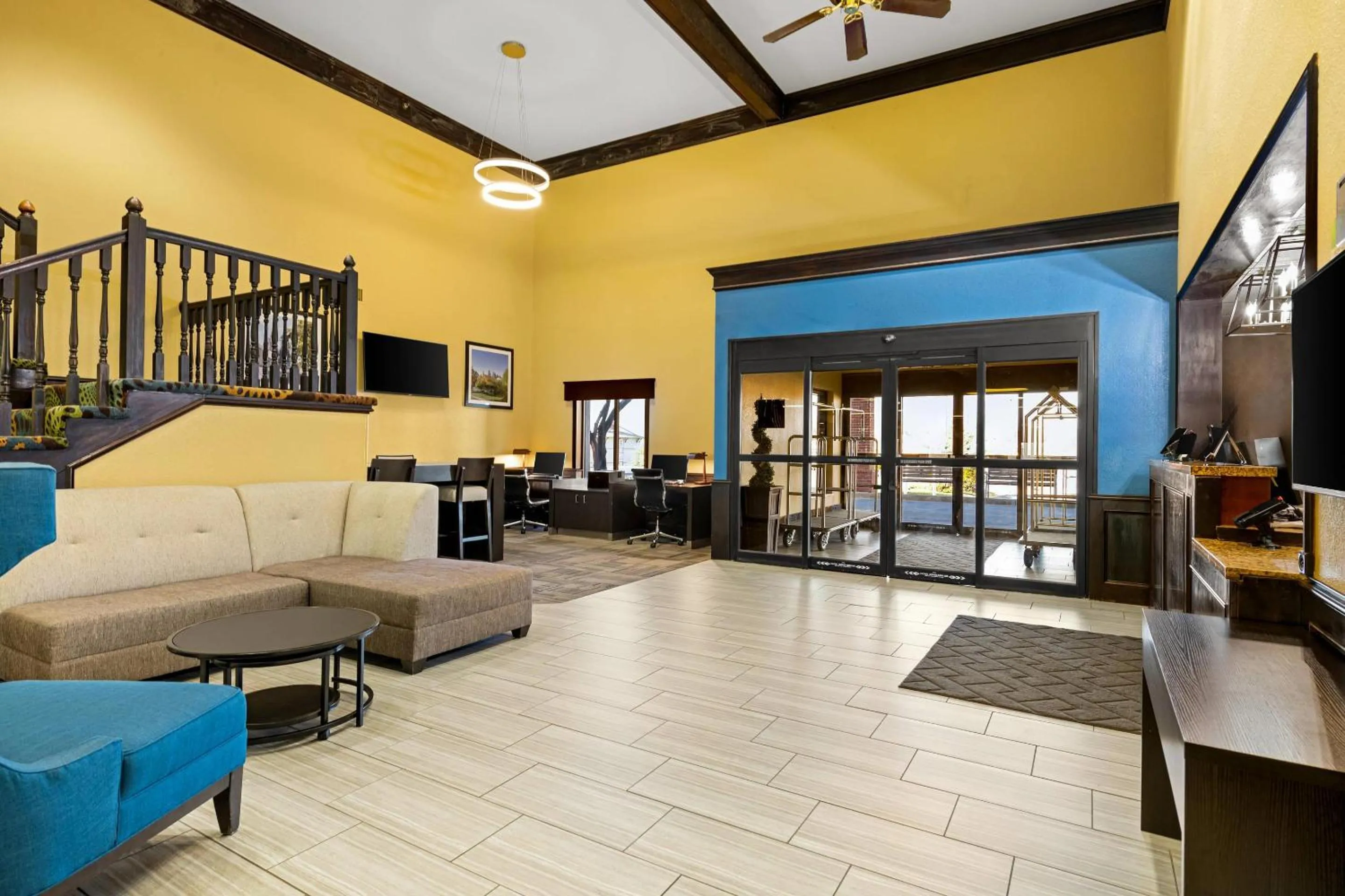 Lobby or reception in Quality Inn Warrensburg