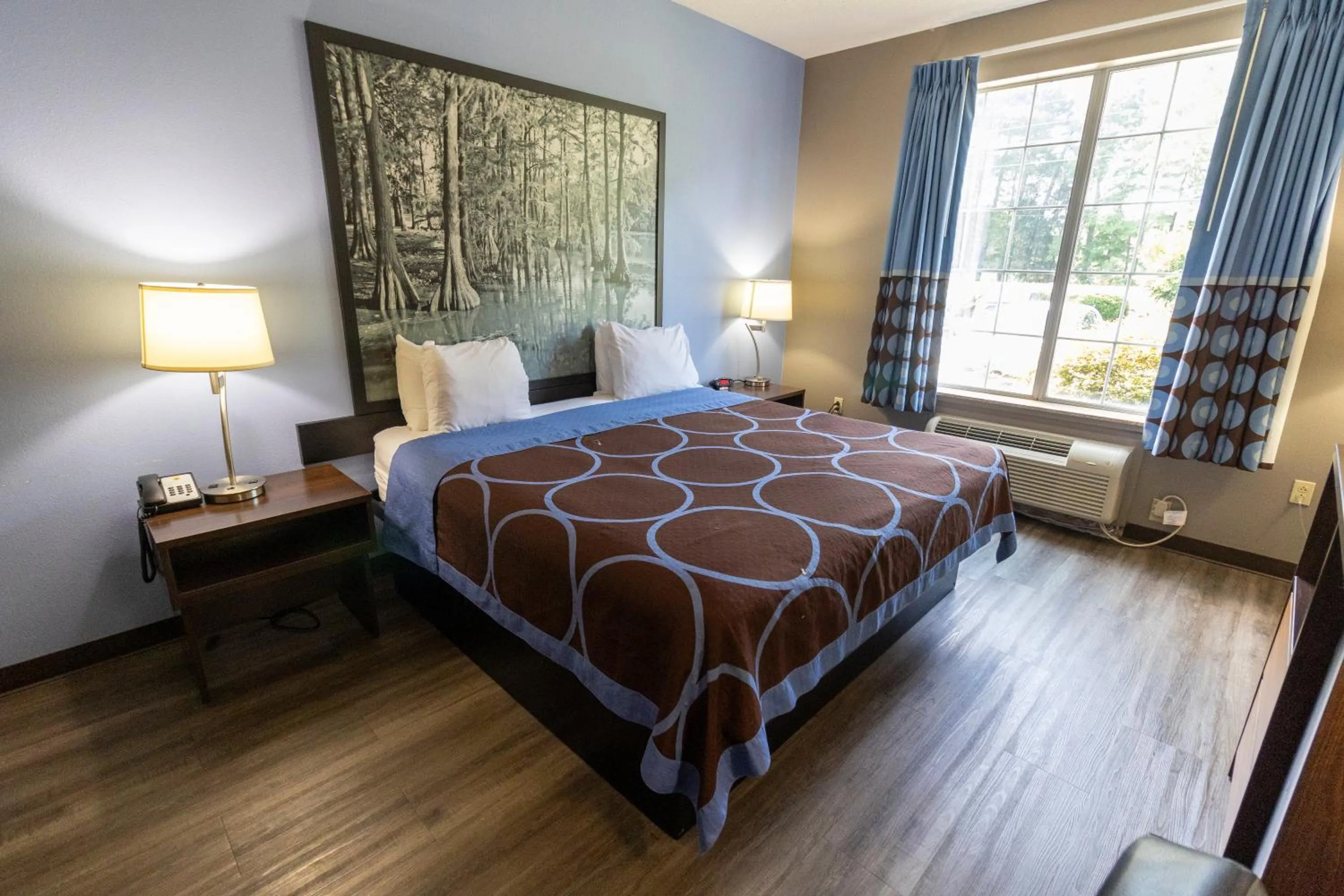 Bed in Super 8 by Wyndham Smithfield-Selma