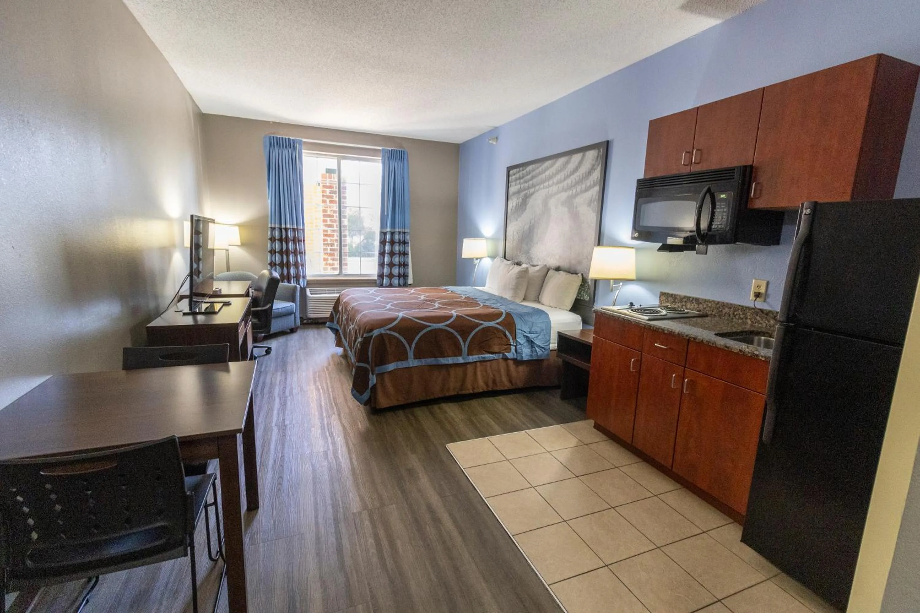 Bed in Super 8 by Wyndham Smithfield-Selma