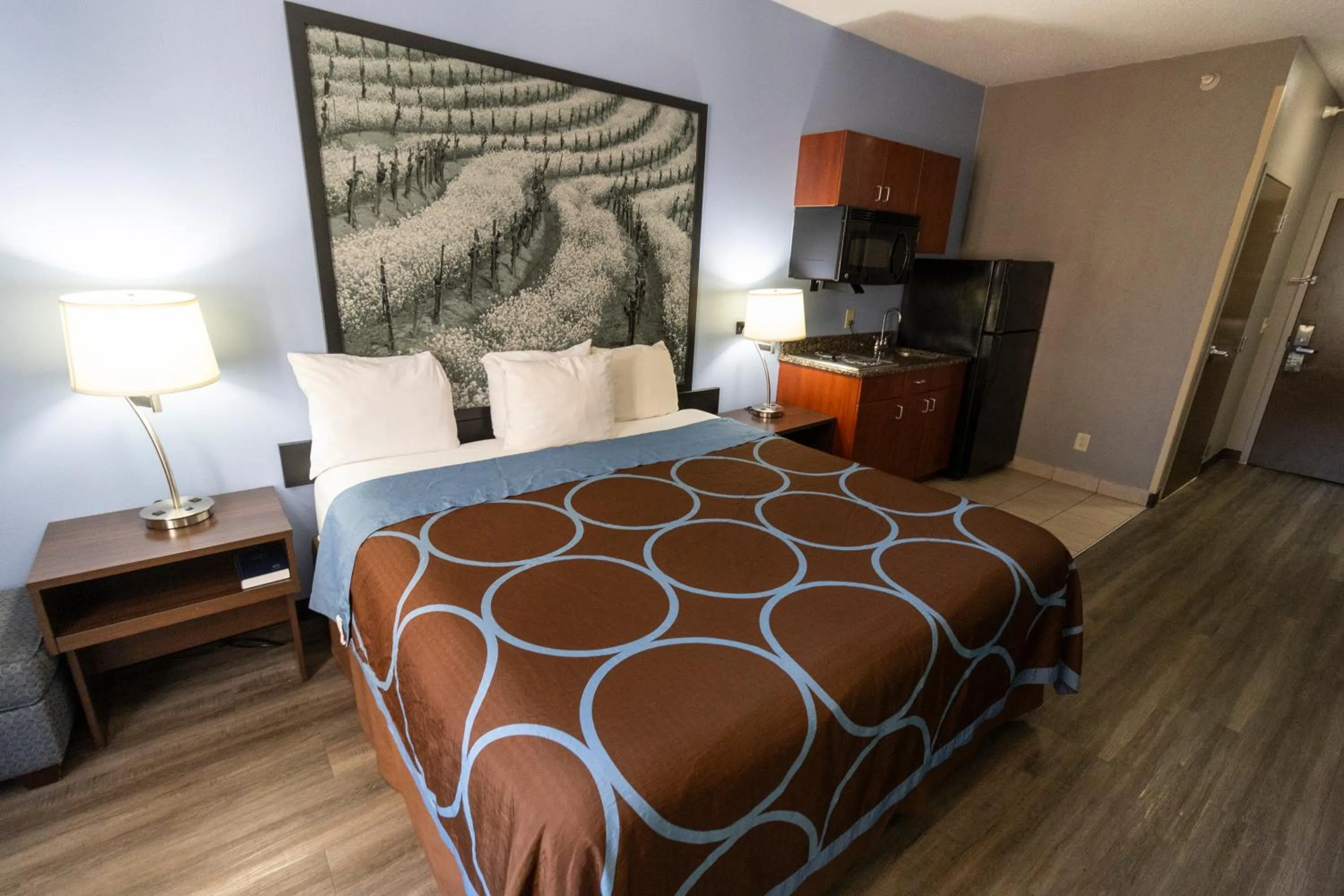 Bed in Super 8 by Wyndham Smithfield-Selma