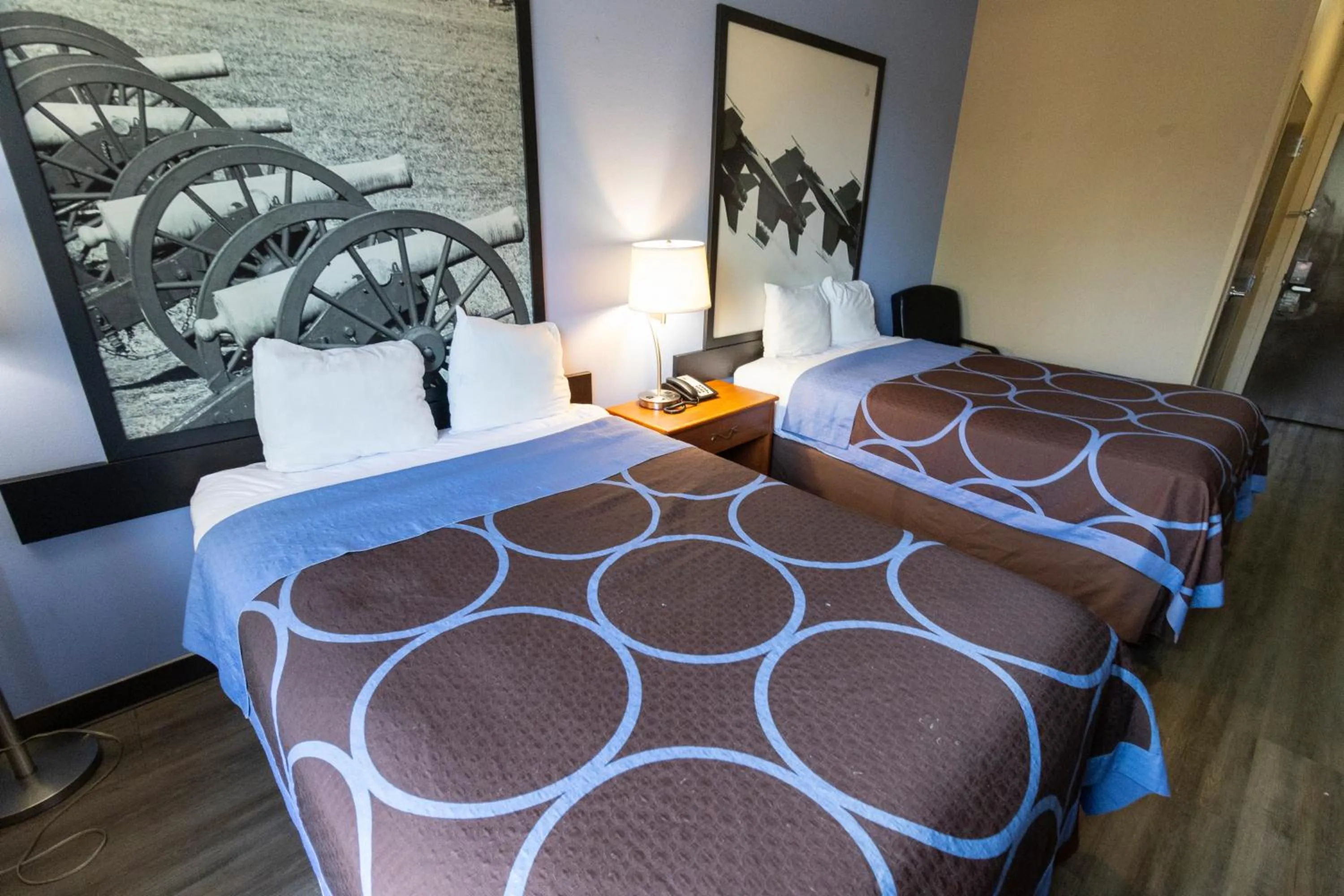 Bed in Super 8 by Wyndham Smithfield-Selma