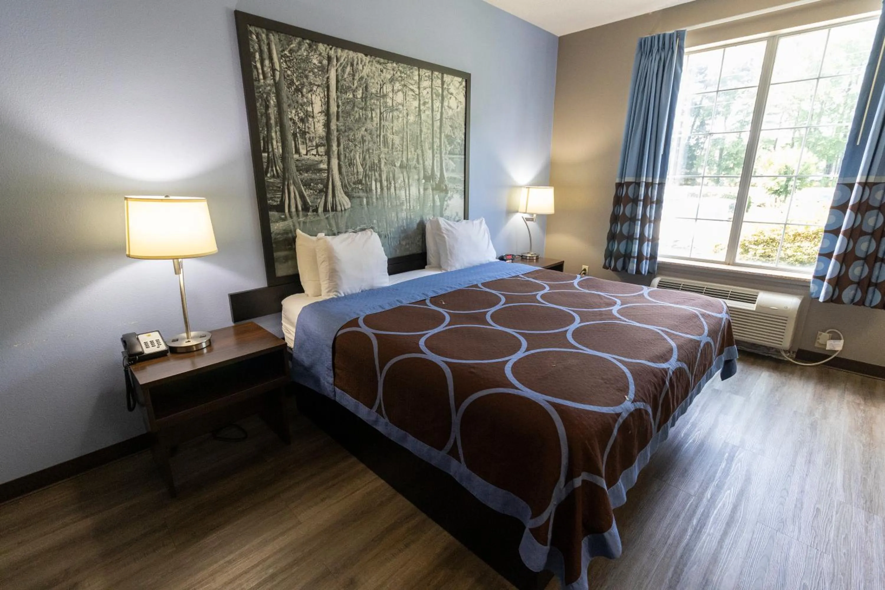 Bed in Super 8 by Wyndham Smithfield-Selma