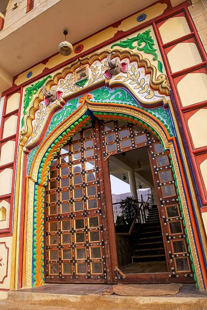 Facade/entrance in Hotel Vamdev Fort